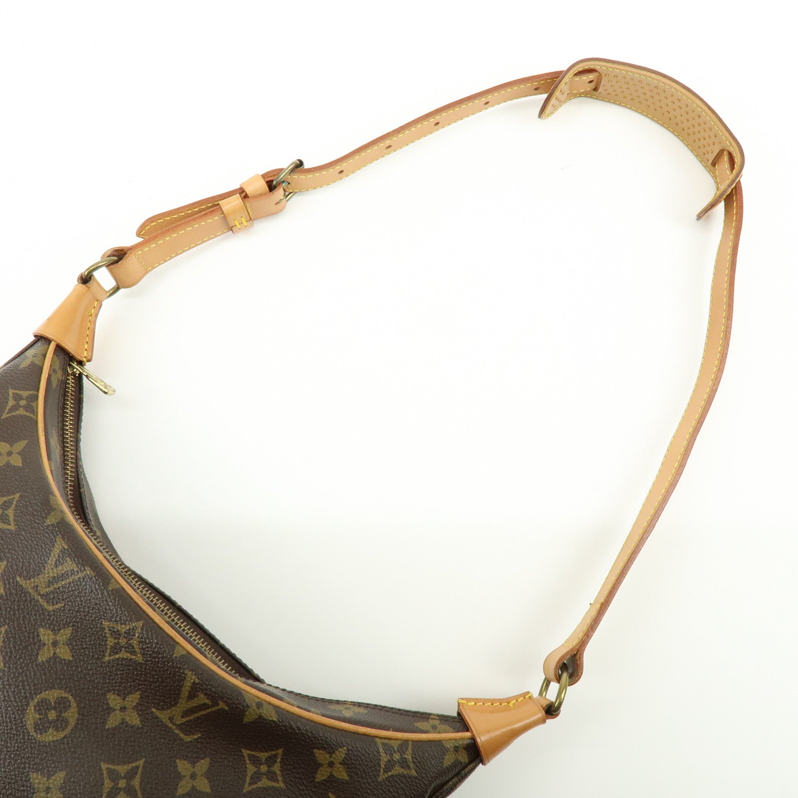 Louis Vuitton Monogram Boulogne 30 Shoulder Bag Brown M51265