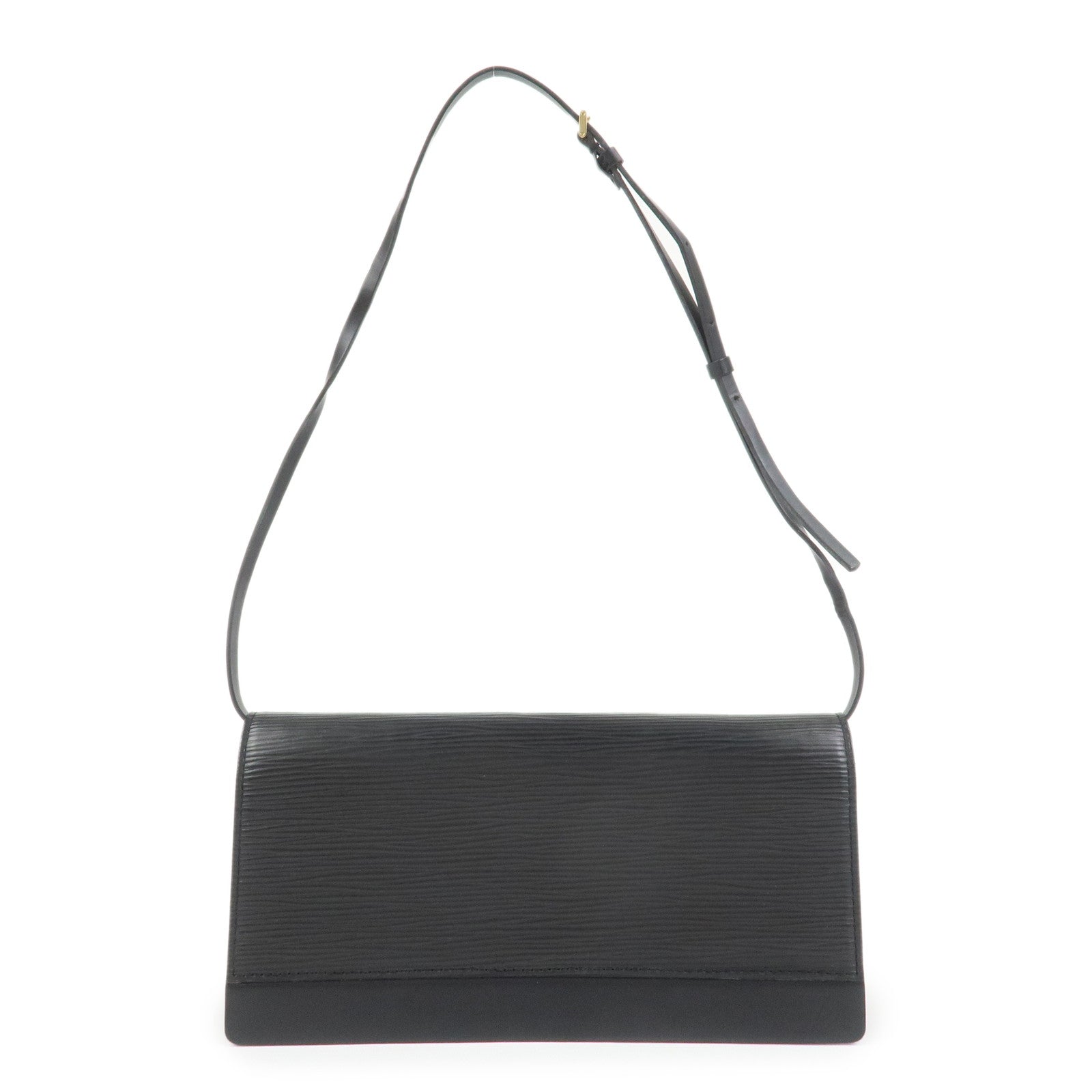 Louis Vuitton Epi Honfleur Shoulder Bag Hand Bag Noir Black M52732