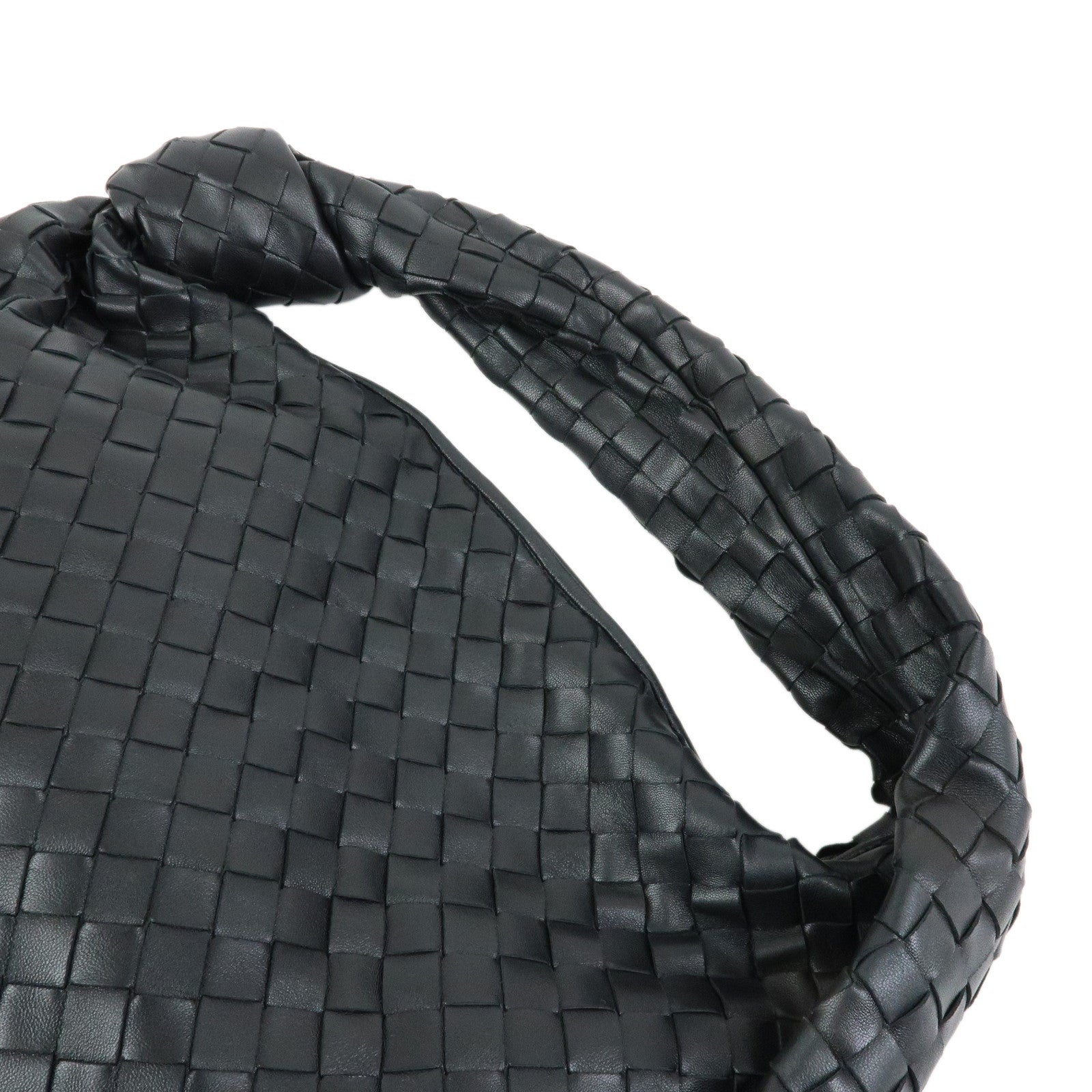 BOTTEGA VENETA Classic Jodie IntrecciatoLeather Shoulder Bag 600261