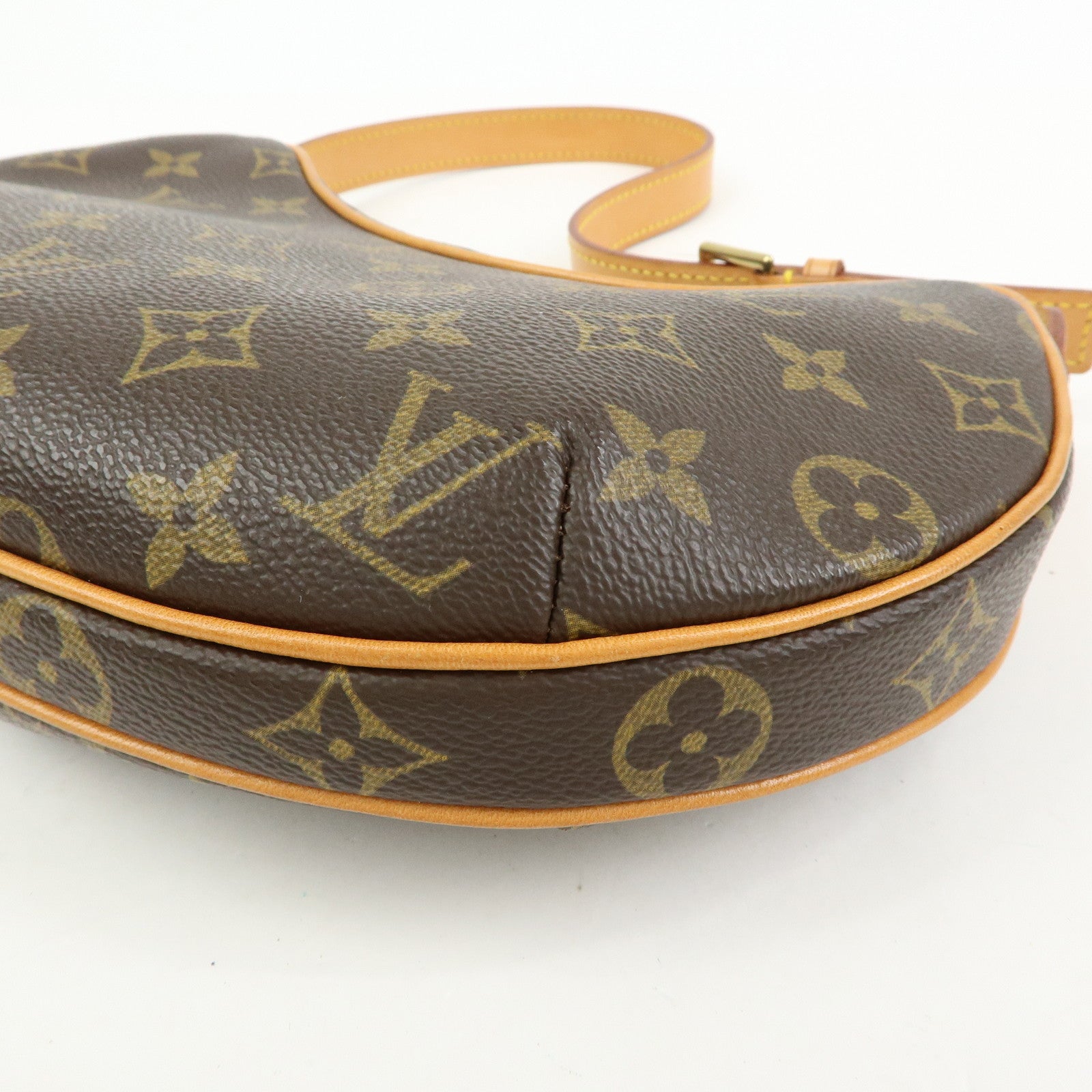 Louis Vuitton Monogram Pochette Croissant Shoulder Hand Bag M51510