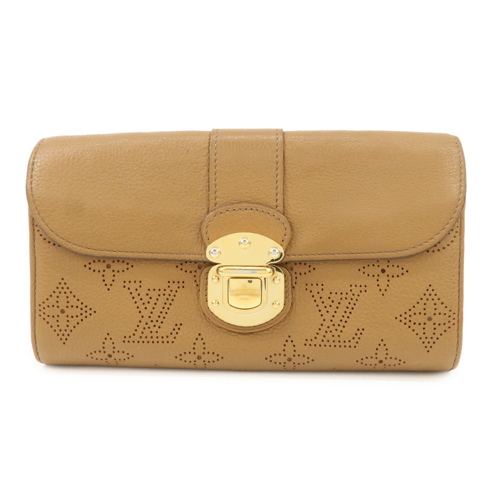 Louis Vuitton Monogram Mahina Portefeuille Iris Wallet M58140
