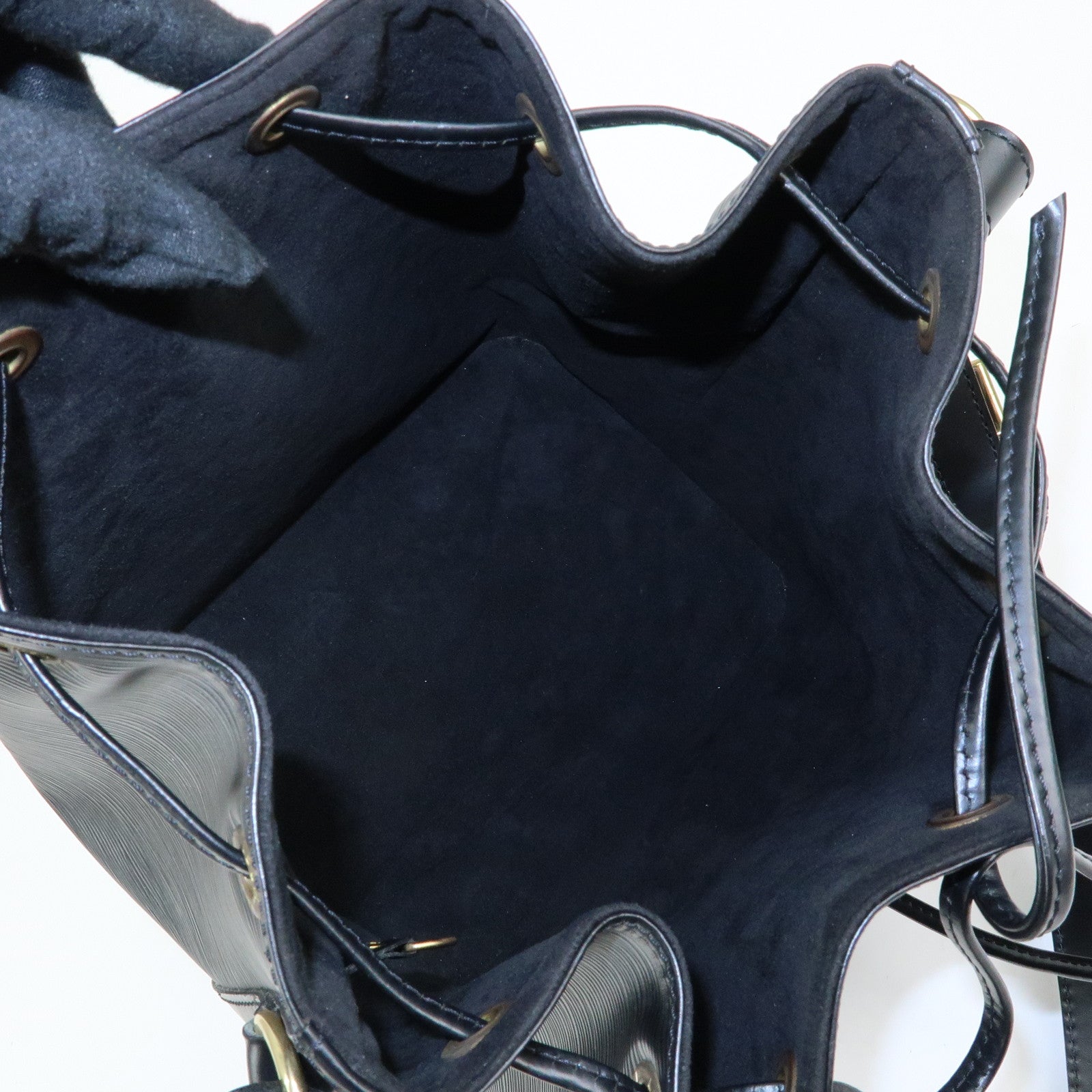 Louis Vuitton Epi Leather Petit Noe Shoulder Bag Noir Black M44102