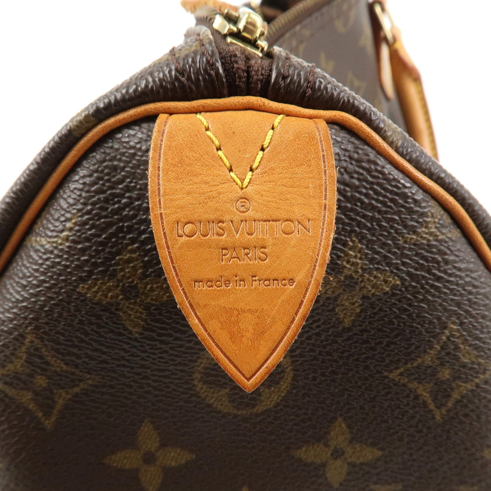 Louis Vuitton Monogram Canvas Speedy 35 Boston Bag Hand Bag M41524