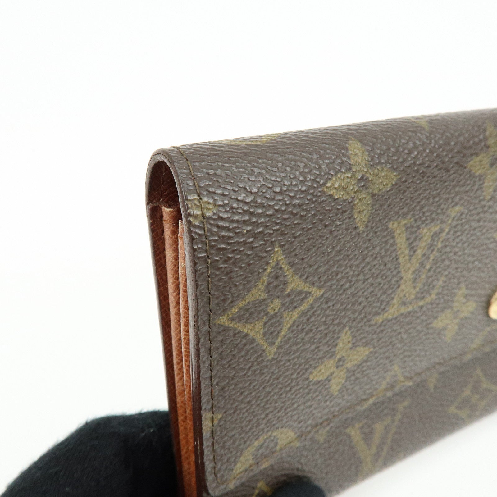 Louis Vuitton Monogram Pochette Porte Monnaie Credit Wallet M61725