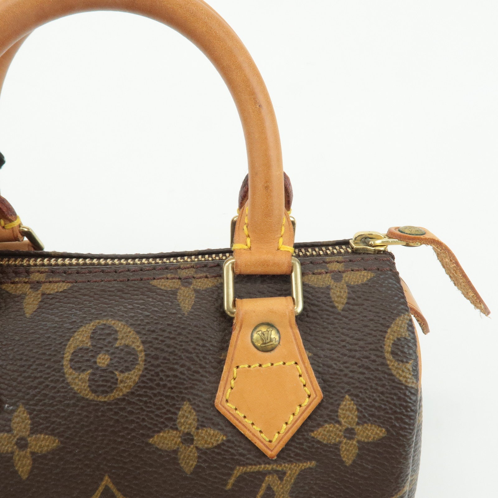 Louis Vuitton Monogram Mini Speedy Hand Bag M41534 Used