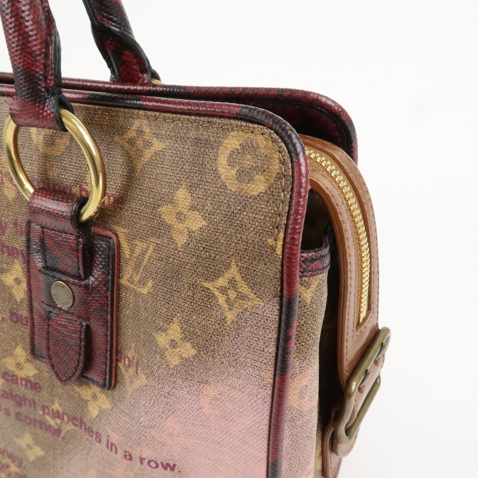 Louis Vuitton Monogram Jokes Graduate Tote Bag Violet M95739