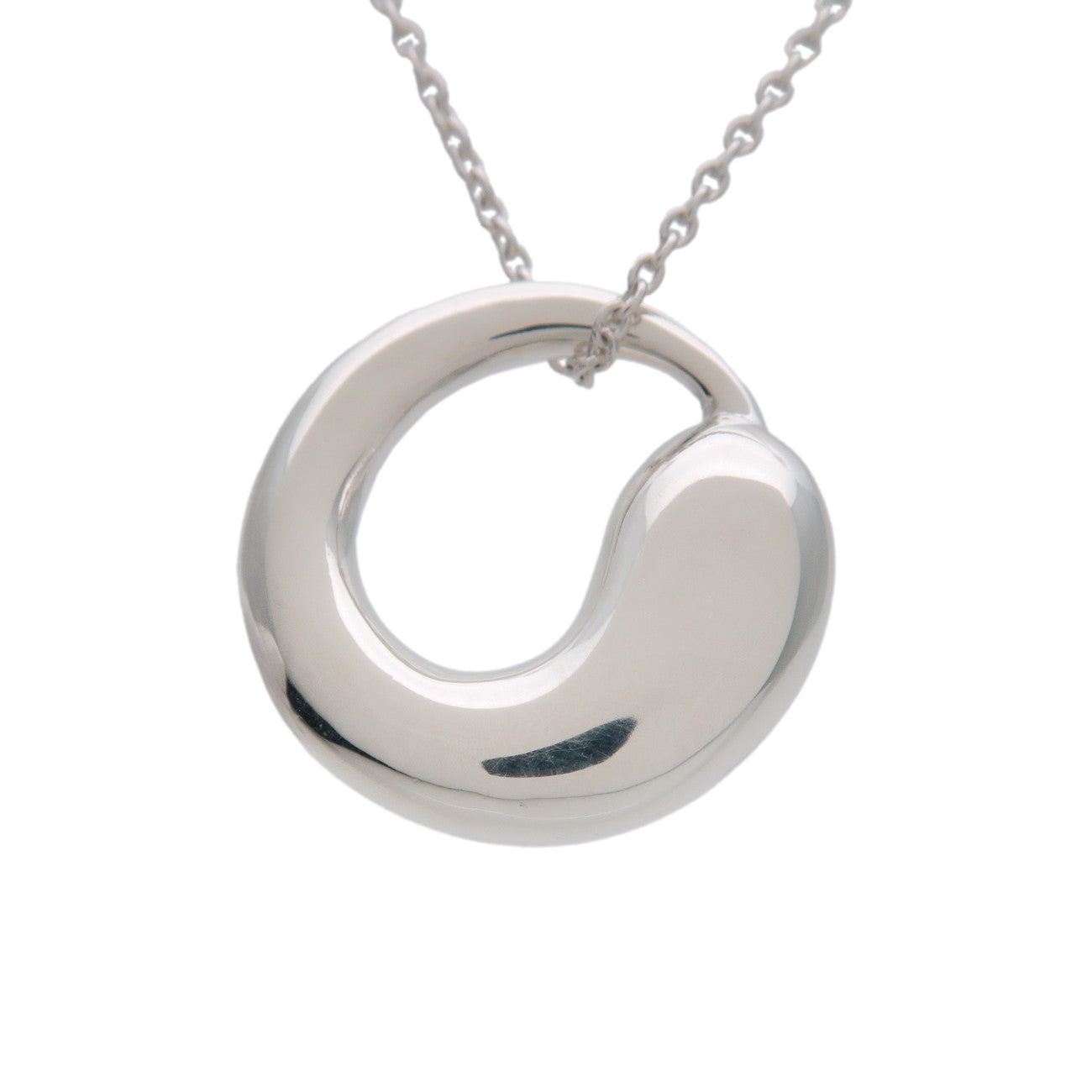 Tiffany & Co Eternal Circle Necklace SV925 Silver