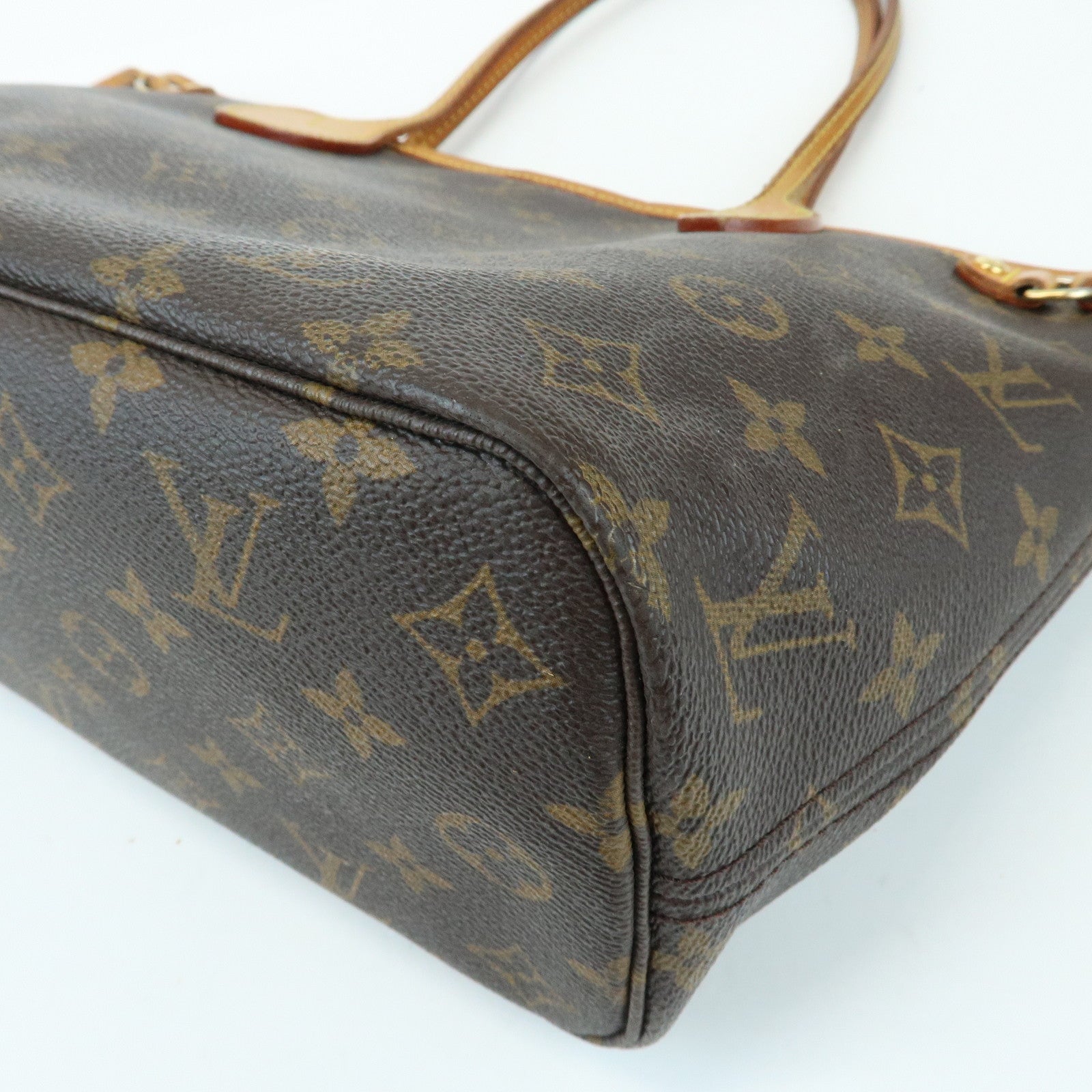 Louis Vuitton Monogram Neverfull PM Tote Bag Hand Bag M40155