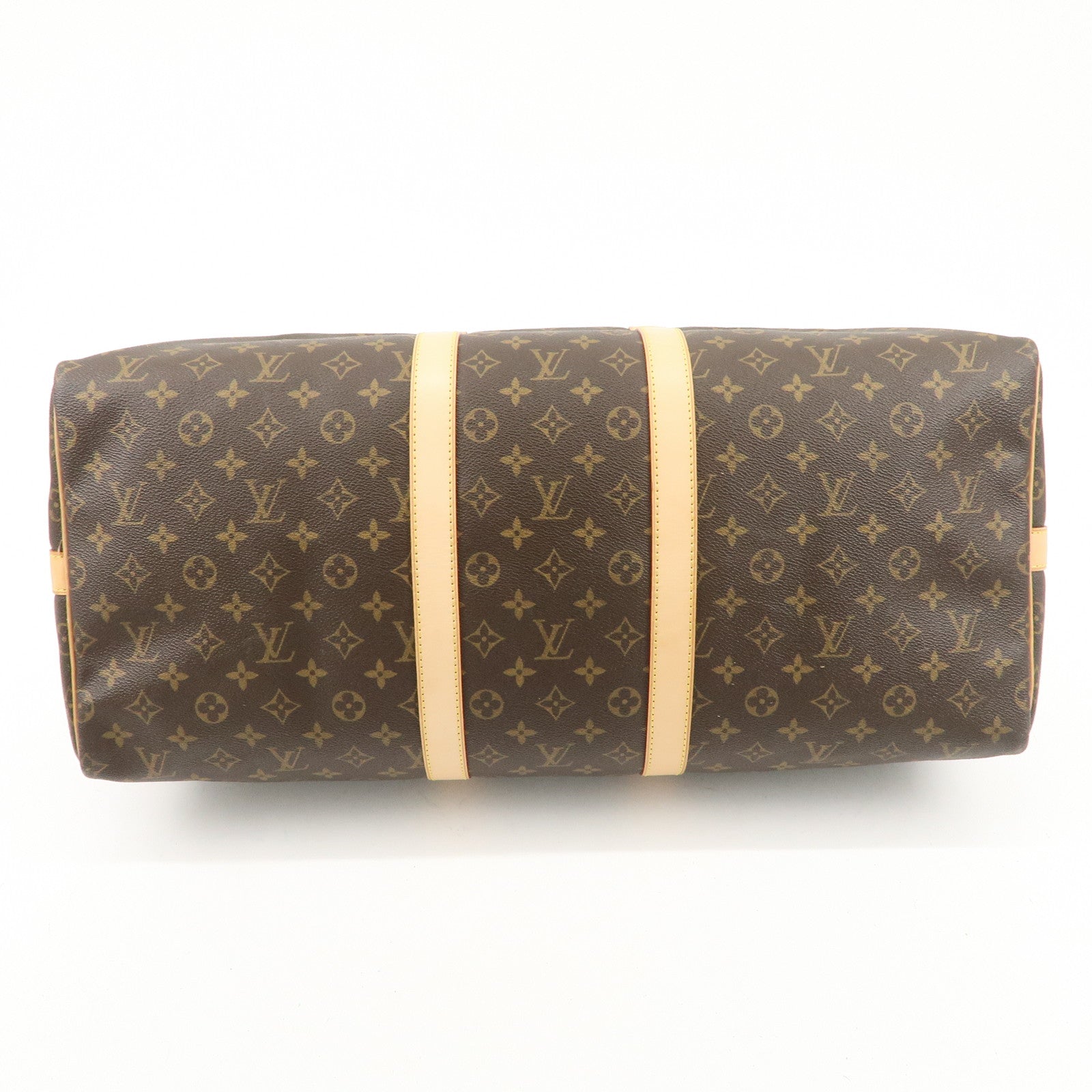 Louis Vuitton Monogram Keep All Bandouliere 55 Boston Bag M41414 Used