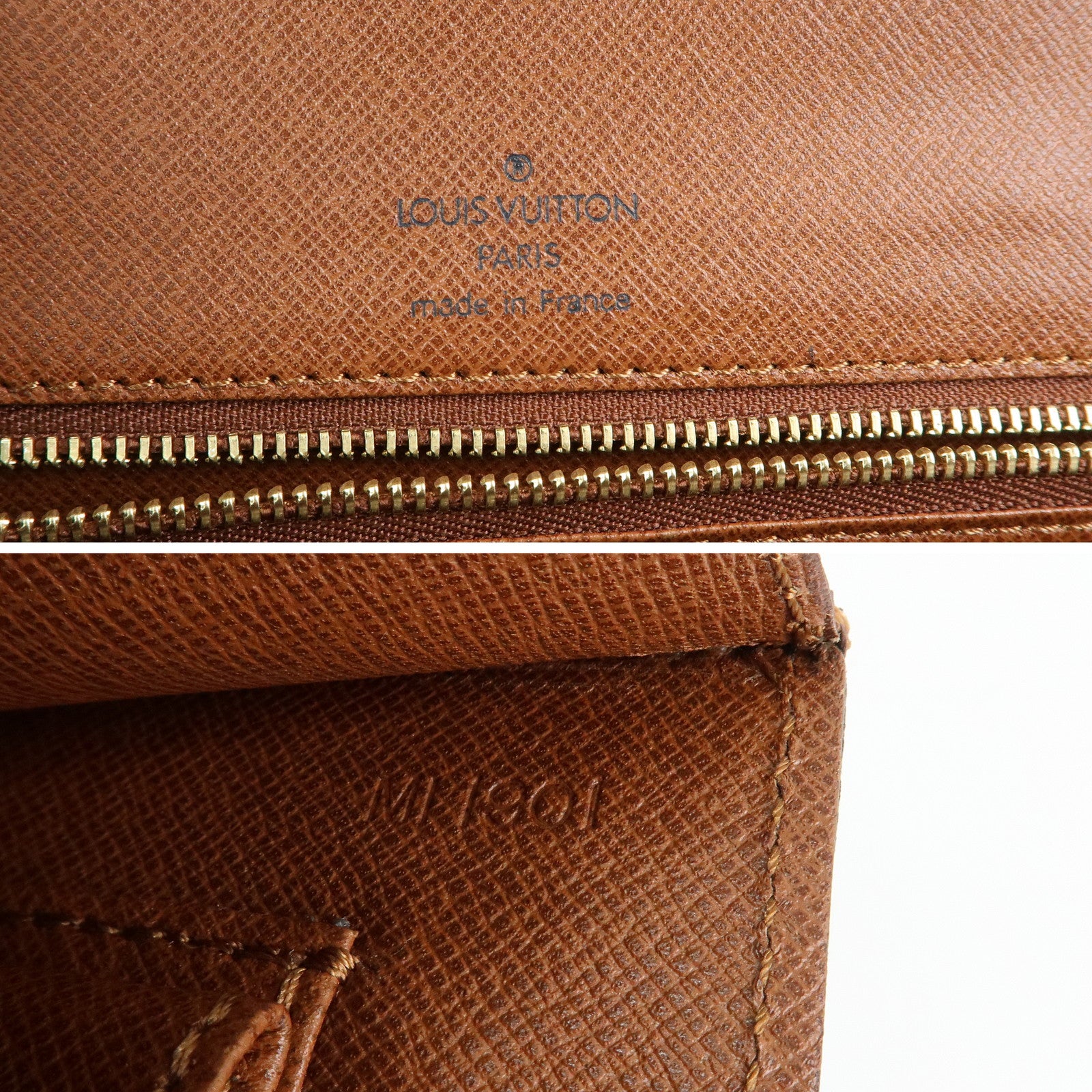 Louis Vuitton Monogram Concorde Hand Bag Brown M51190