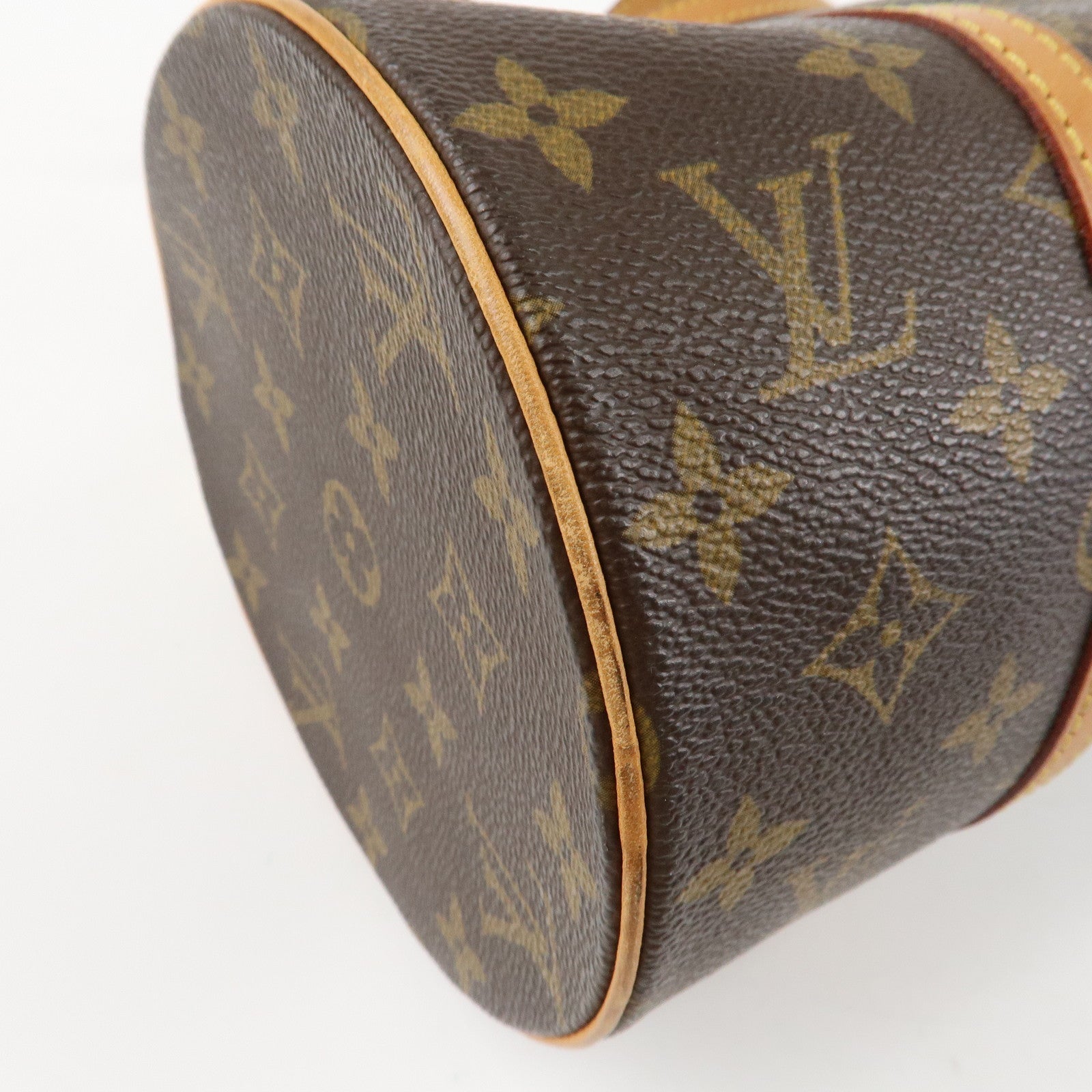 Louis Vuitton Monogram Papillon 30 Hand Bag New Style Brown M51385