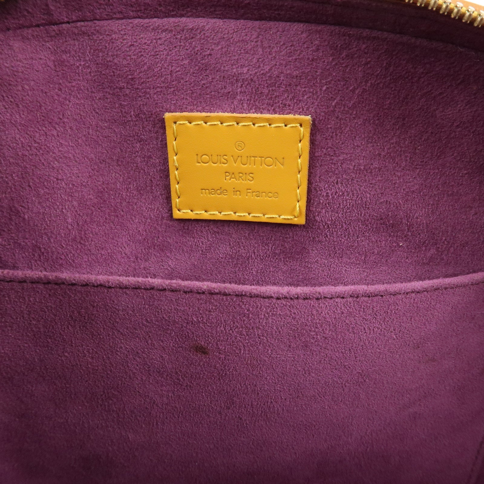 Louis Vuitton Epi Jasmine Hand Bag Tassilli Yellow M52089