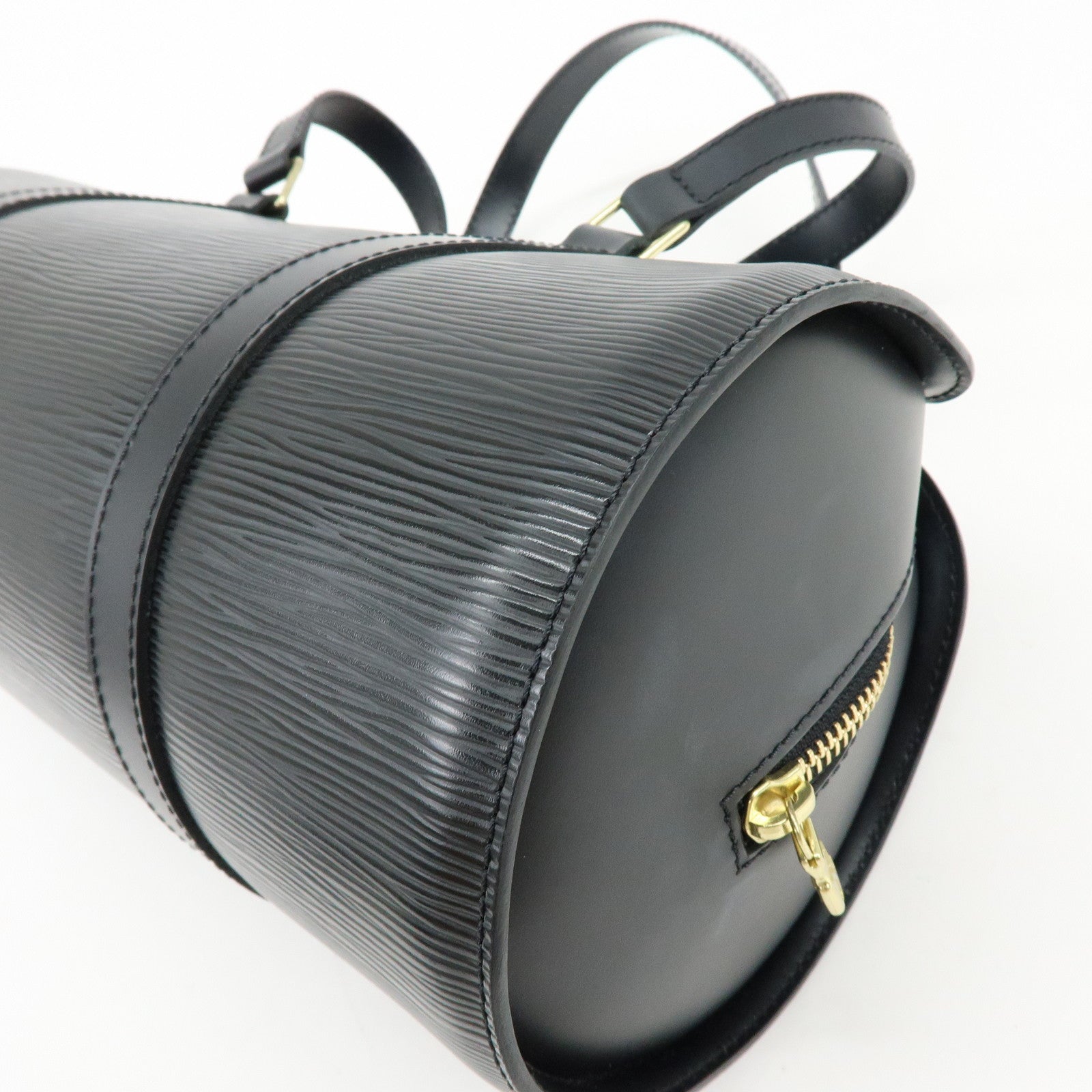 Louis Vuitton Epi Soufflot Shoulder Bag Hand Bag Noir M52222