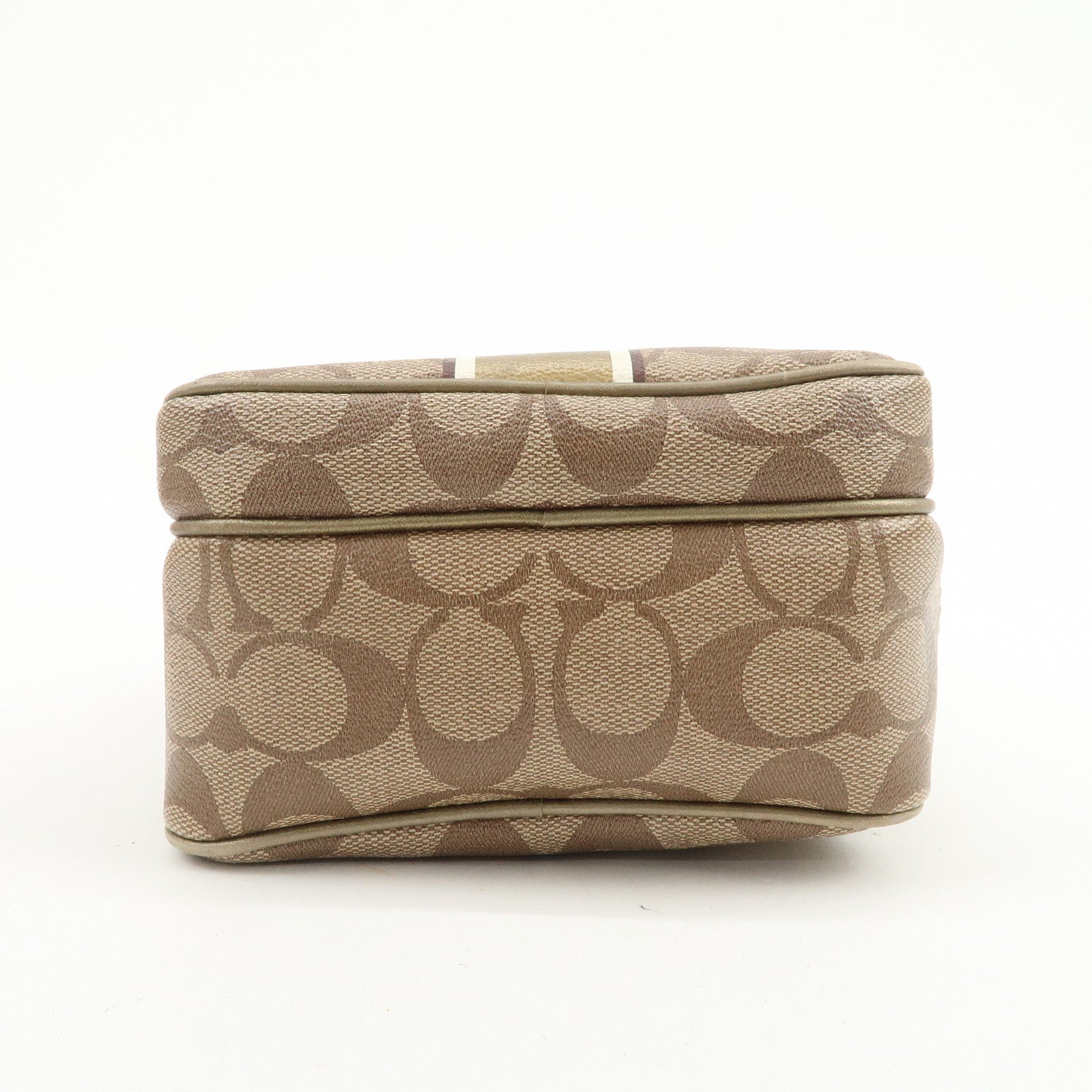 COACH Set of 3 Shoulder Bag Hand Bag Blue Brown