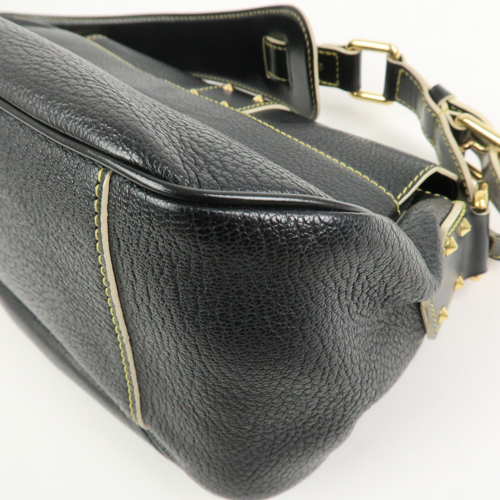 Louis Vuitton Suhari Confidant Leather Shoulder Bag Noir M91784