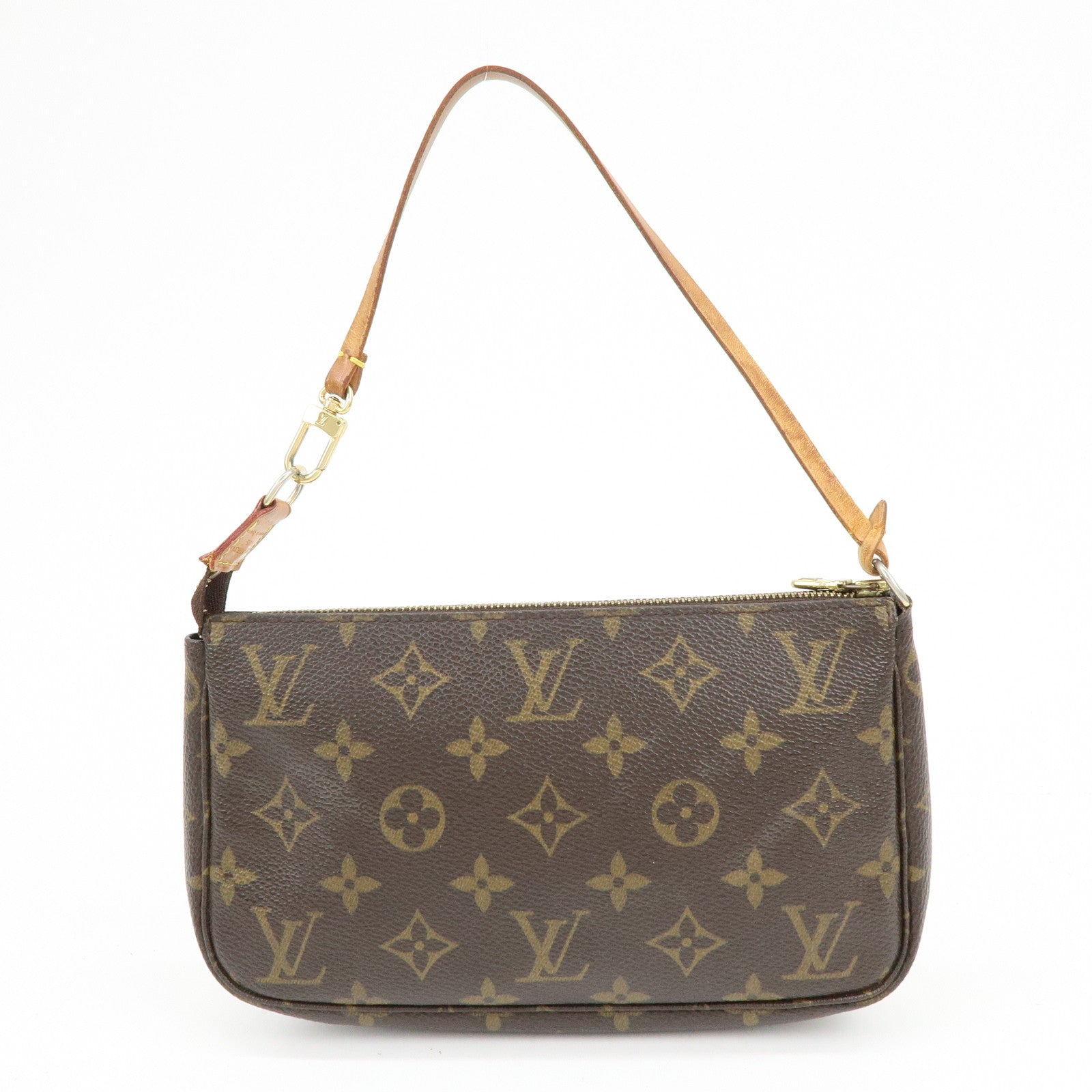 Louis Vuitton Monogram Pochette Accessoires Pouch Hand Bag M51980