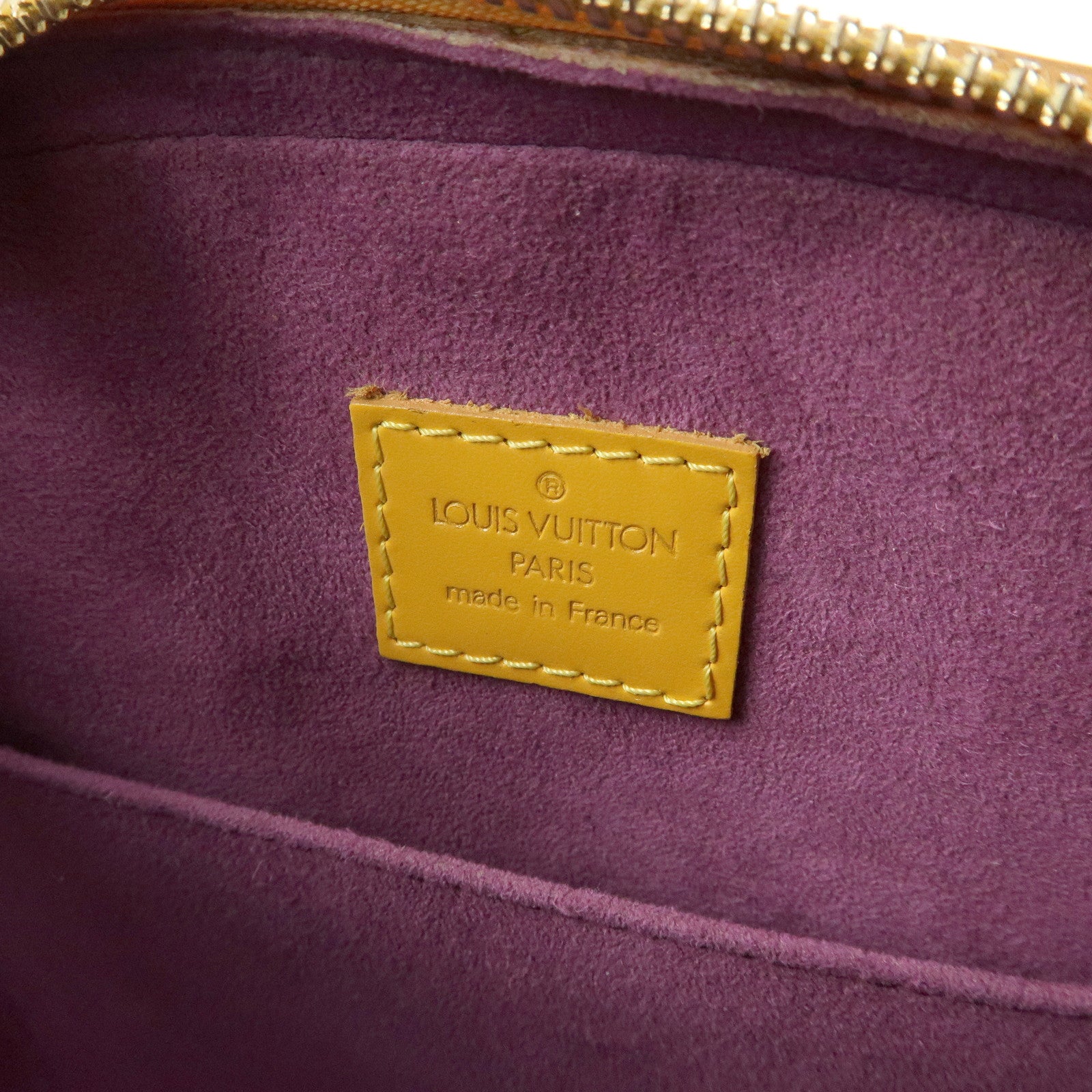 Louis Vuitton Epi Jasmine Boston Hand Bag Tassilli Yellow M52089