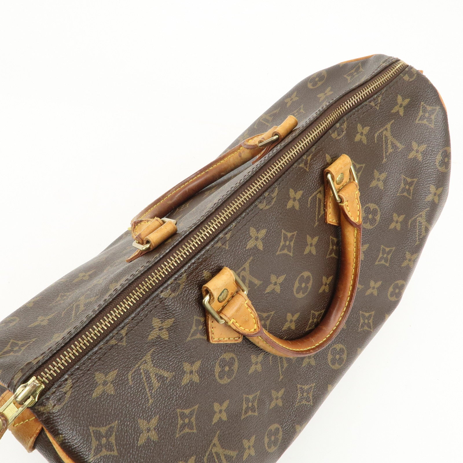 Louis Vuitton Monogram Speedy 35 Boston Bag Hand Bag M41524
