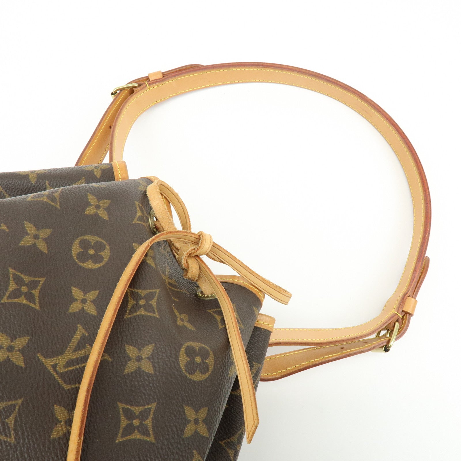 Louis Vuitton Monogram Petit Noe Shoulder Bag Brown M42226