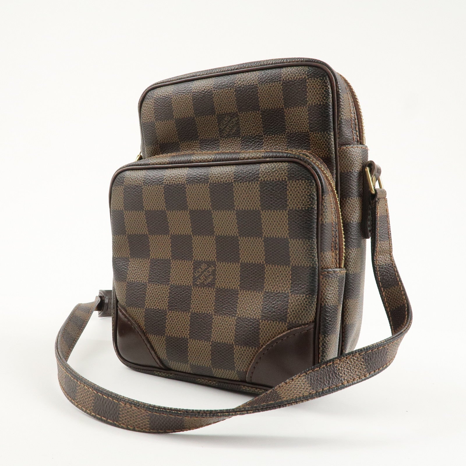 Louis Vuitton Amazone SPO Damier Ebene Shoulder Bag N48074 Used