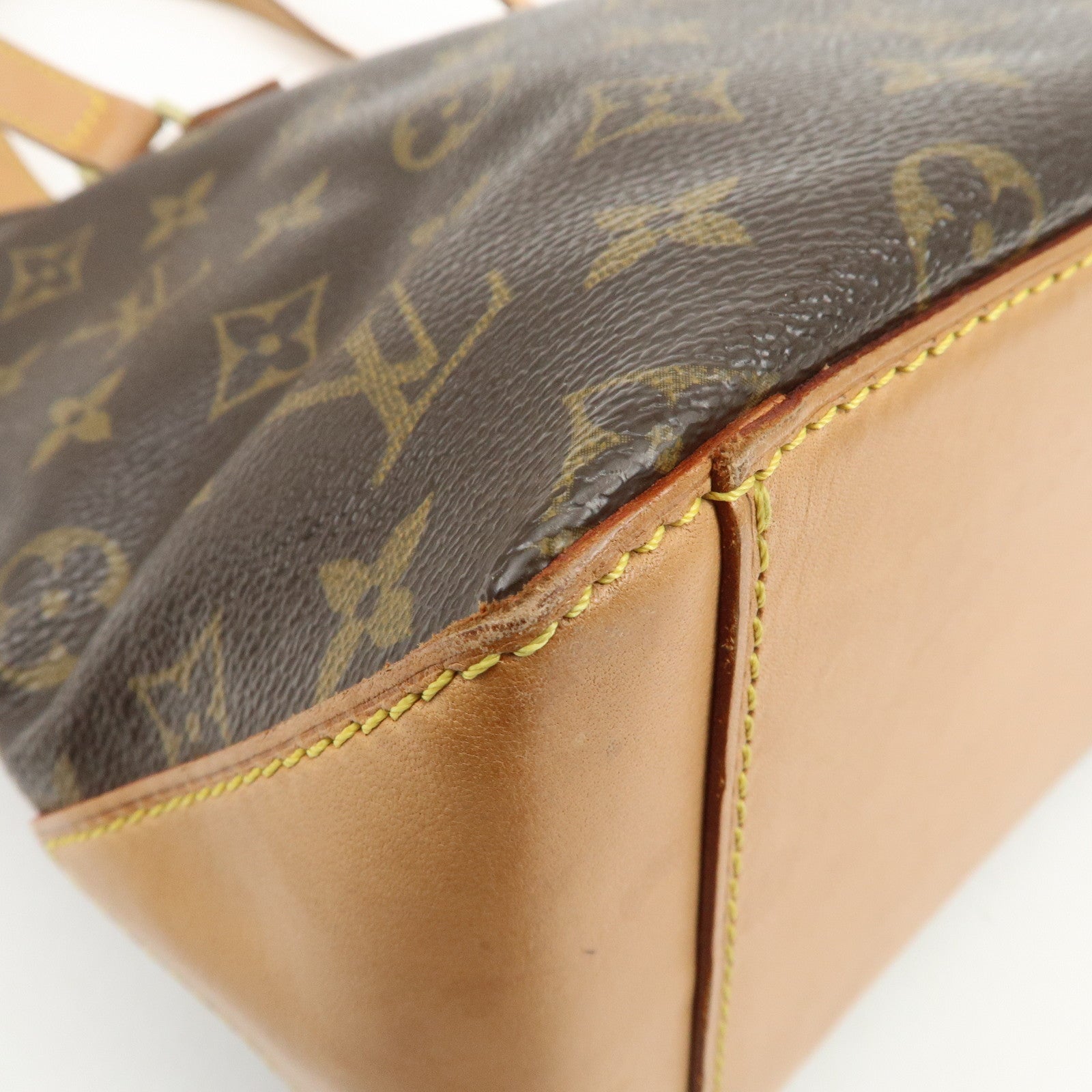 Louis Vuitton Monogram Cabas Piano Tote Bag Hand Bag M51148