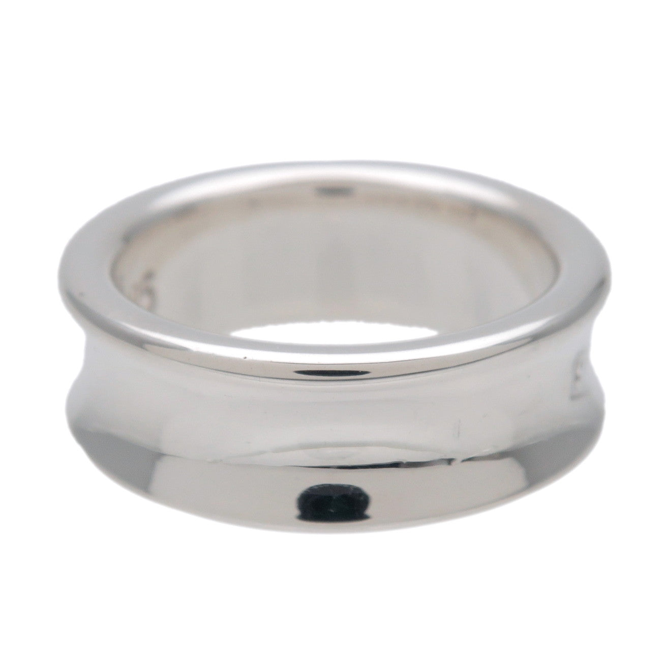 Tiffany & Co 1837 Narrow Ring Medium SV925 Silver US5 EU49 HK10.5