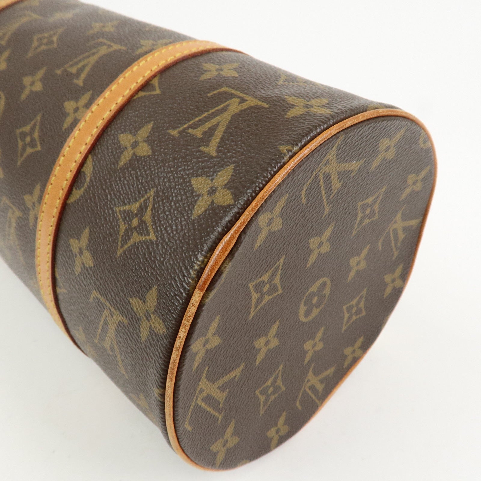 Louis Vuitton Monogram Papillon 30 Hand Bag New Style Brown M51385