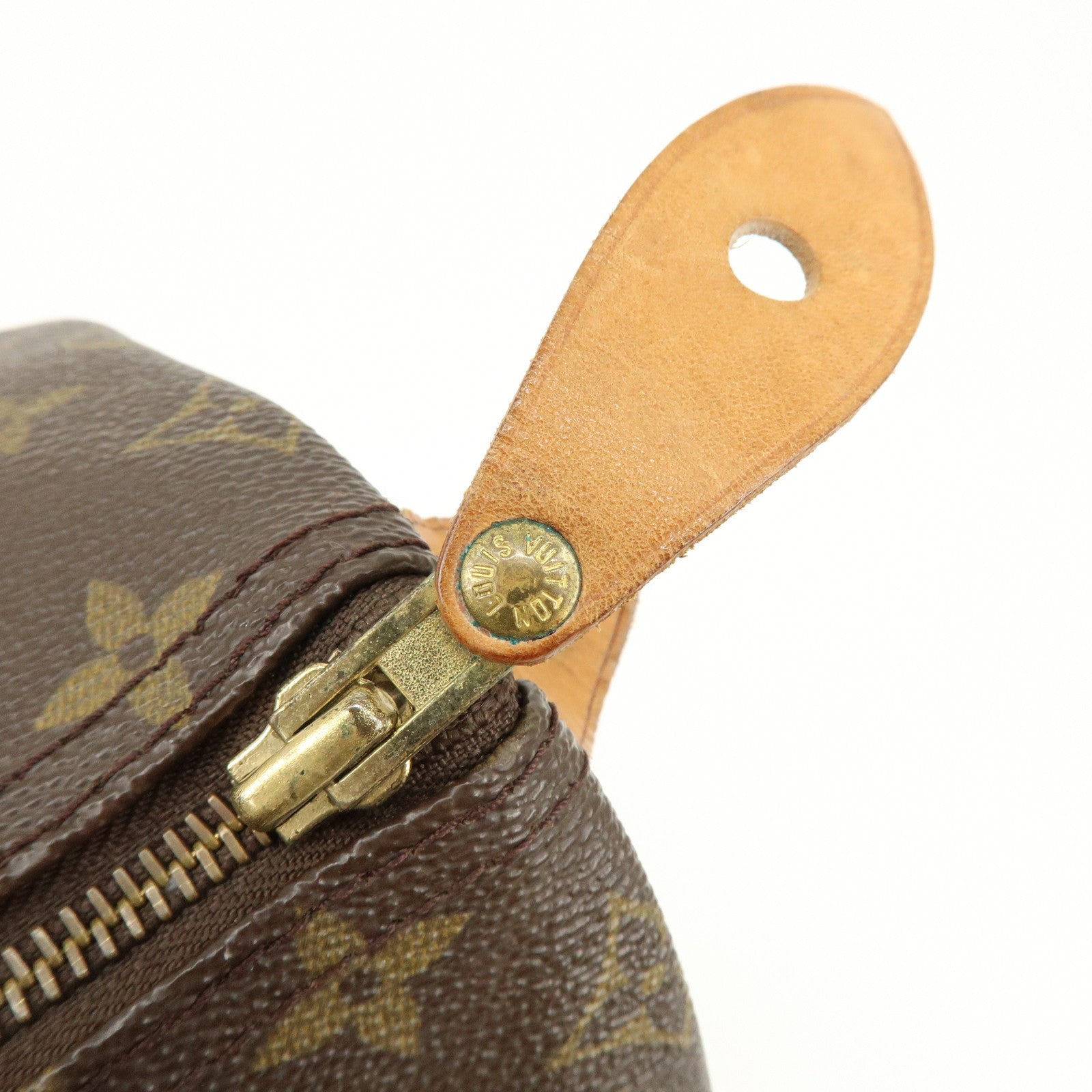 Louis Vuitton Monogram Speedy 40 Hand Bag Boston Bag Brown M41522