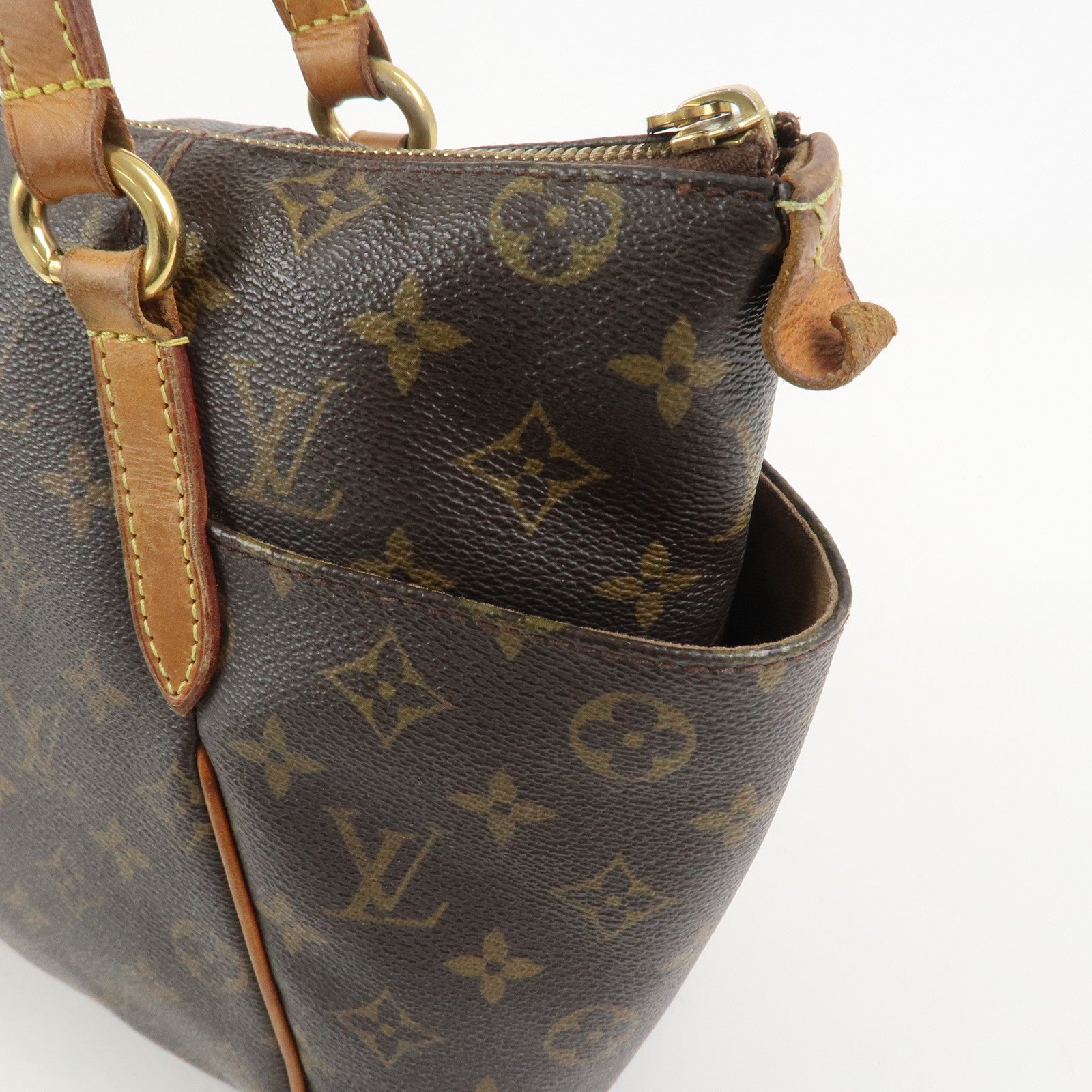 Louis Vuitton Monogram Totally PM Shoulder Bag Brown M56688
