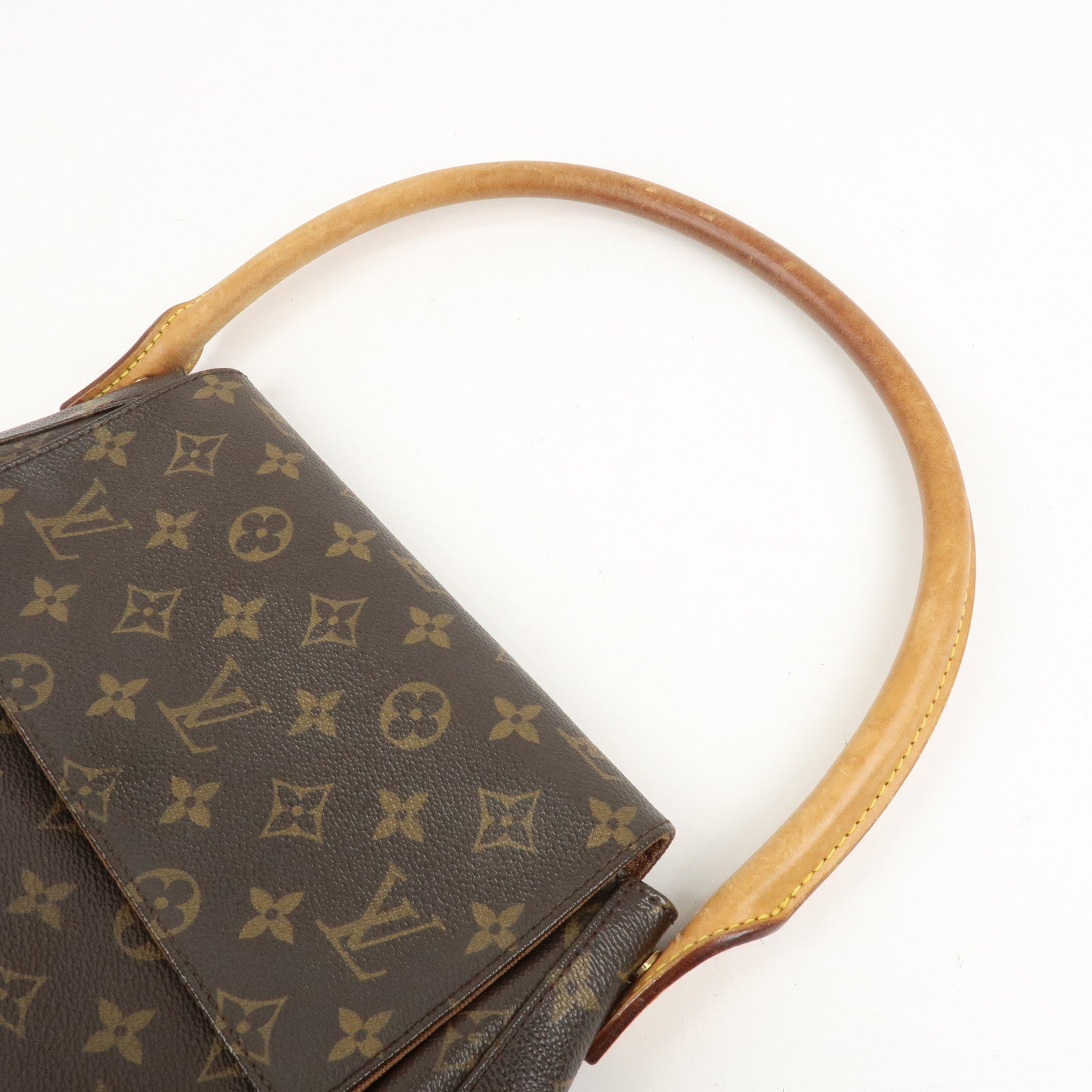 Louis Vuitton Monogram Mini Looping Shoulder Bag Brown M51147
