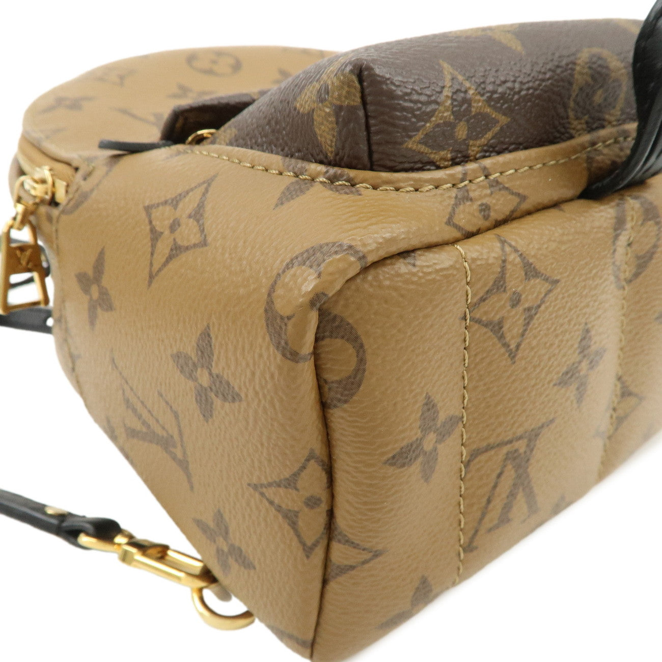 Louis Vuitton Monogram Reverse Palm Springs Mini Backpack M44872