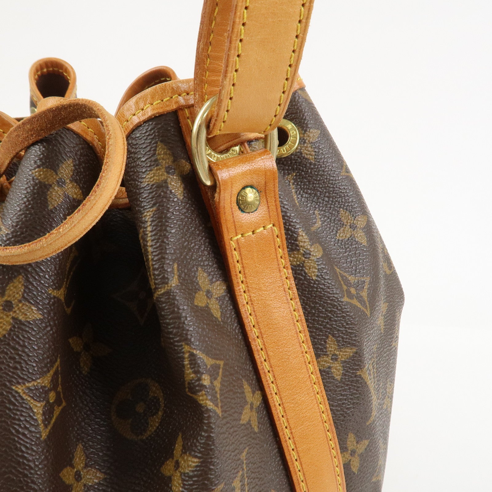 Louis Vuitton Monogram Noe Shoulder Bag Hand Bag Brown M42224
