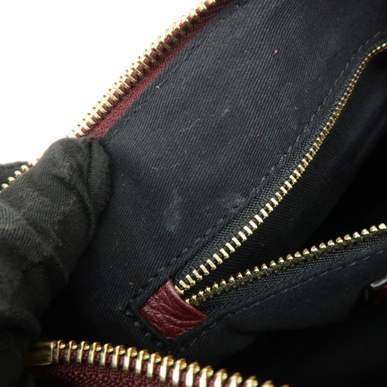 Chloe See By Chloe Joan Suede Leather 2Way Shoulder Bag Bordeaux