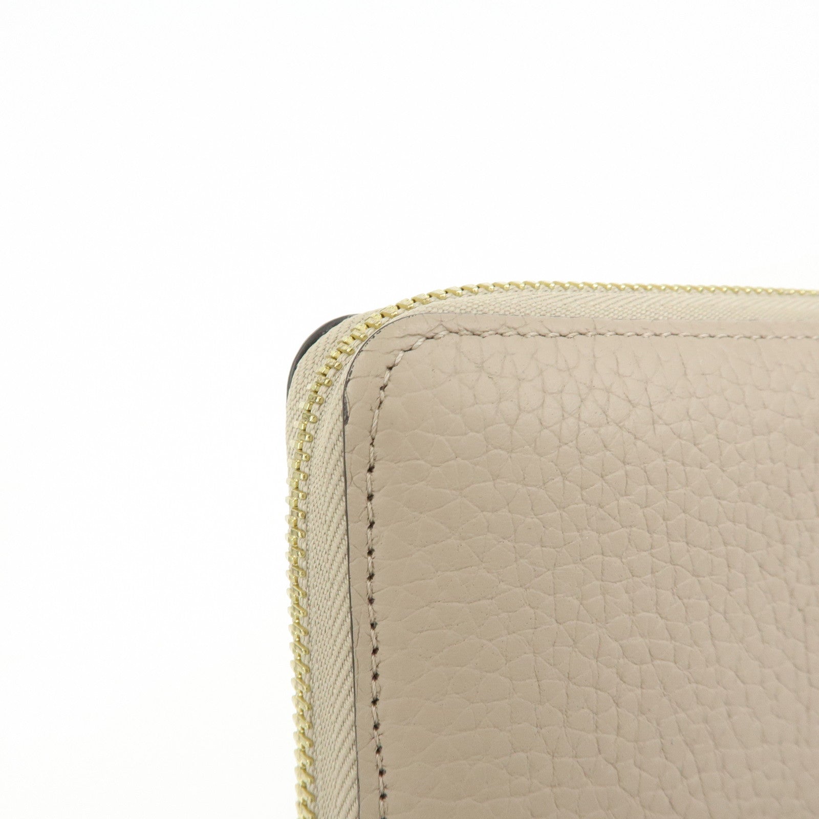 Louis Vuitton Portefeuille Comete Leather Long Wallet Greige M63104