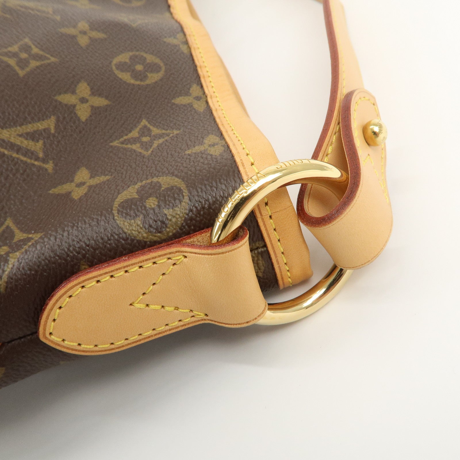 Louis Vuitton Monogram Delightful PM Shoulder Bag Brown M40352