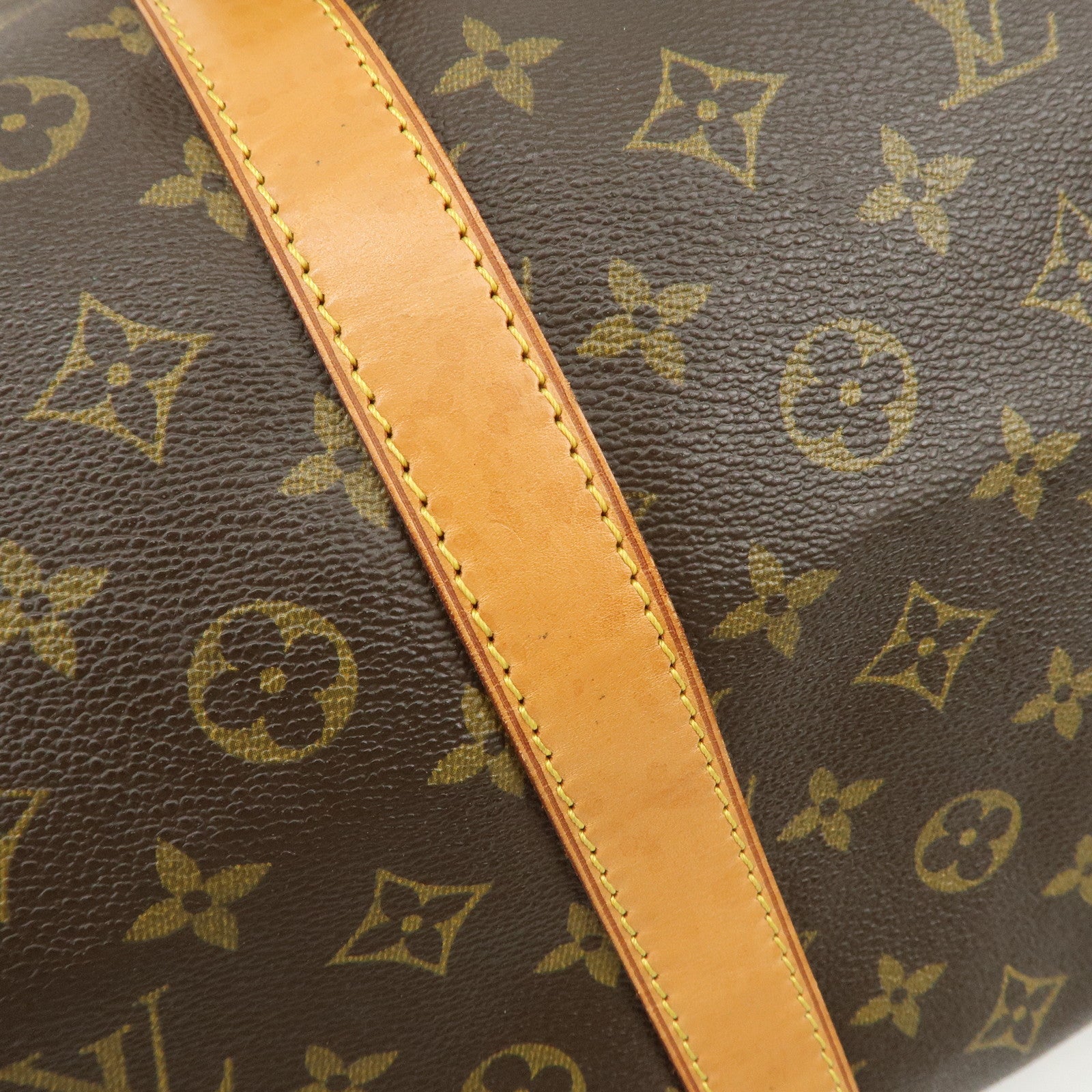 Louis Vuitton Monogram Keep All Bandouliere 60 Boston Bag M41412