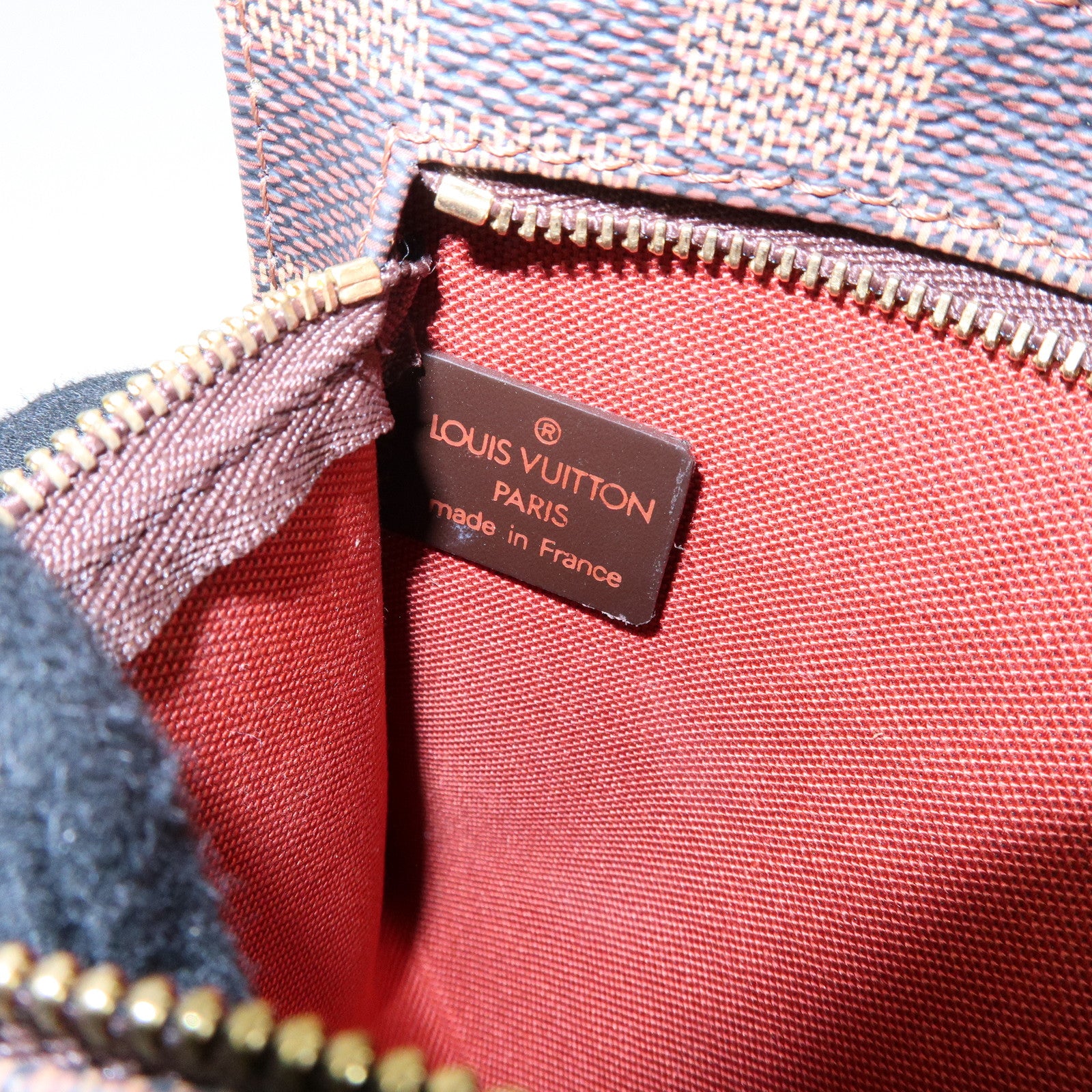 Louis Vuitton Damier Canvas Pouch for Clifton Bag Ebene N51149