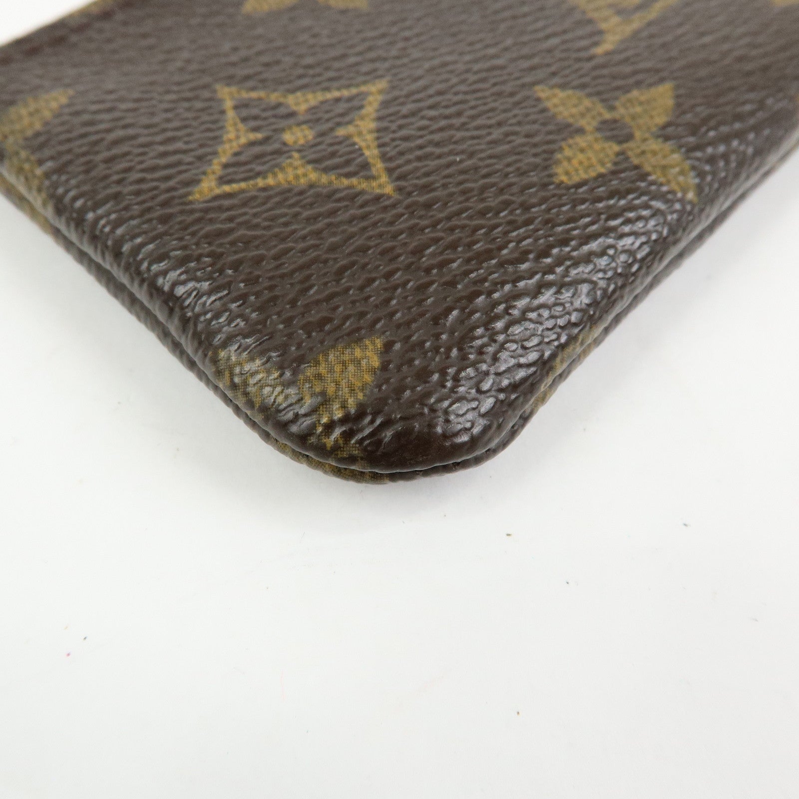Louis Vuitton Monogram Pochette Cles Coin Case Key Case M62650