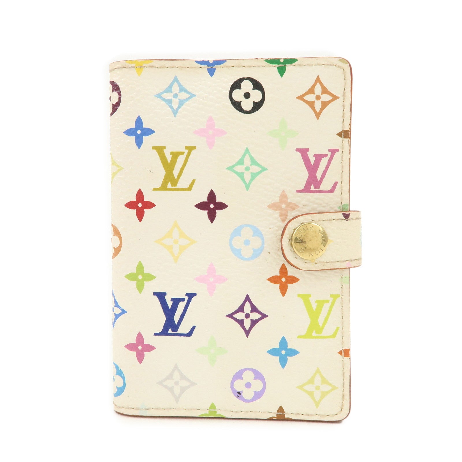 Louis Vuitton Monogram Multicolor CARNET DEVAL Agenda Mini M92653 Used