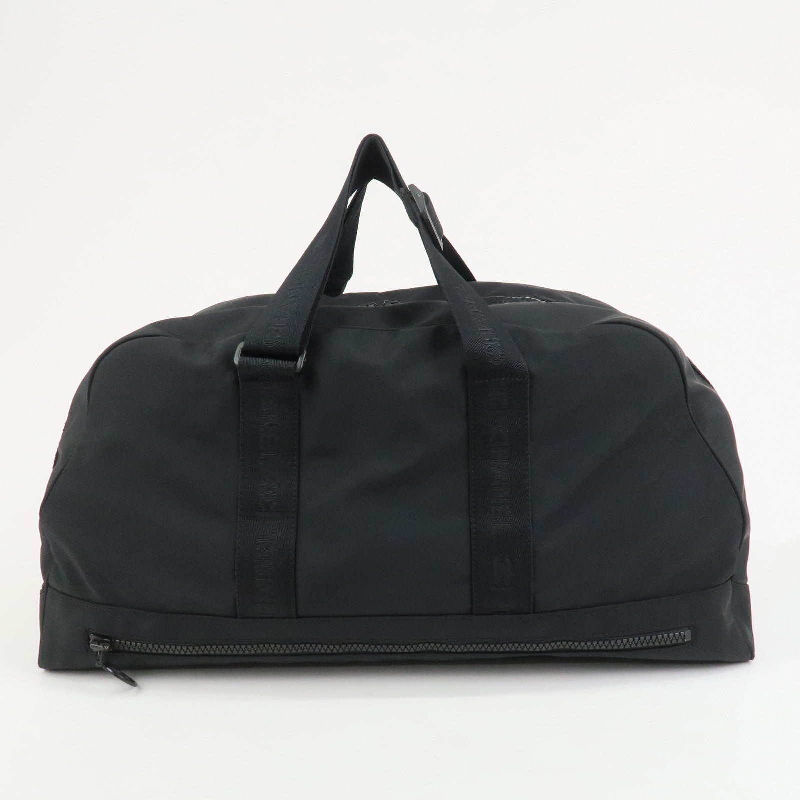 CHANEL COCO Mark Sport Line Nylon Boston Bag Shoulder Bag Black