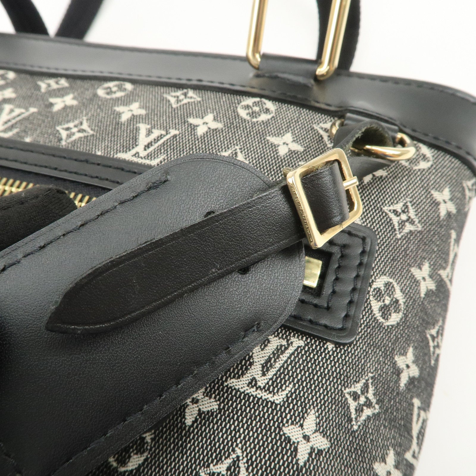 Louis Vuitton Monogram Mini Lucille PM Hand Bag Noir M92610