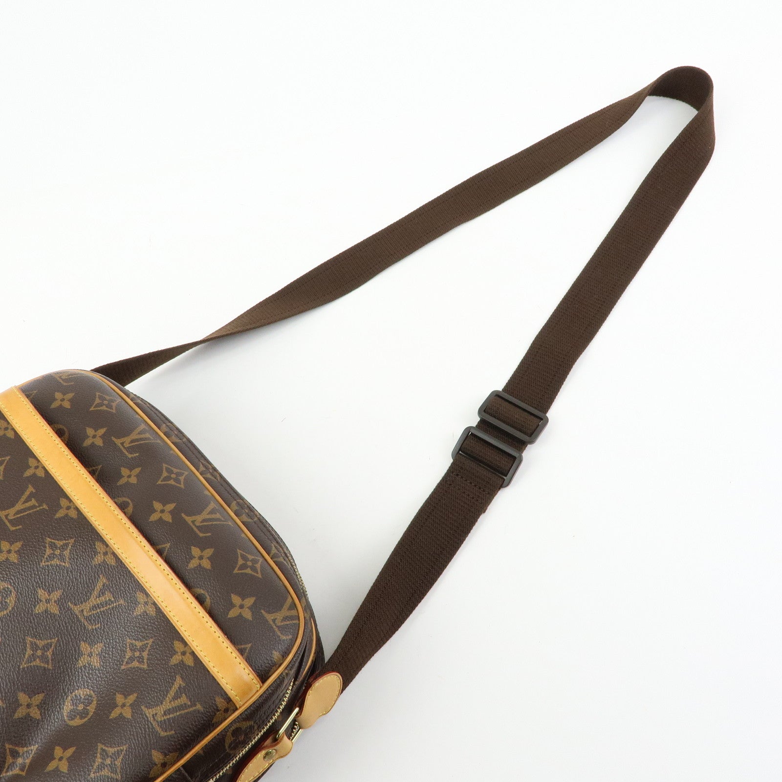 Louis Vuitton Monogram Reporter PM Shoulder Crossbody Bag M45254