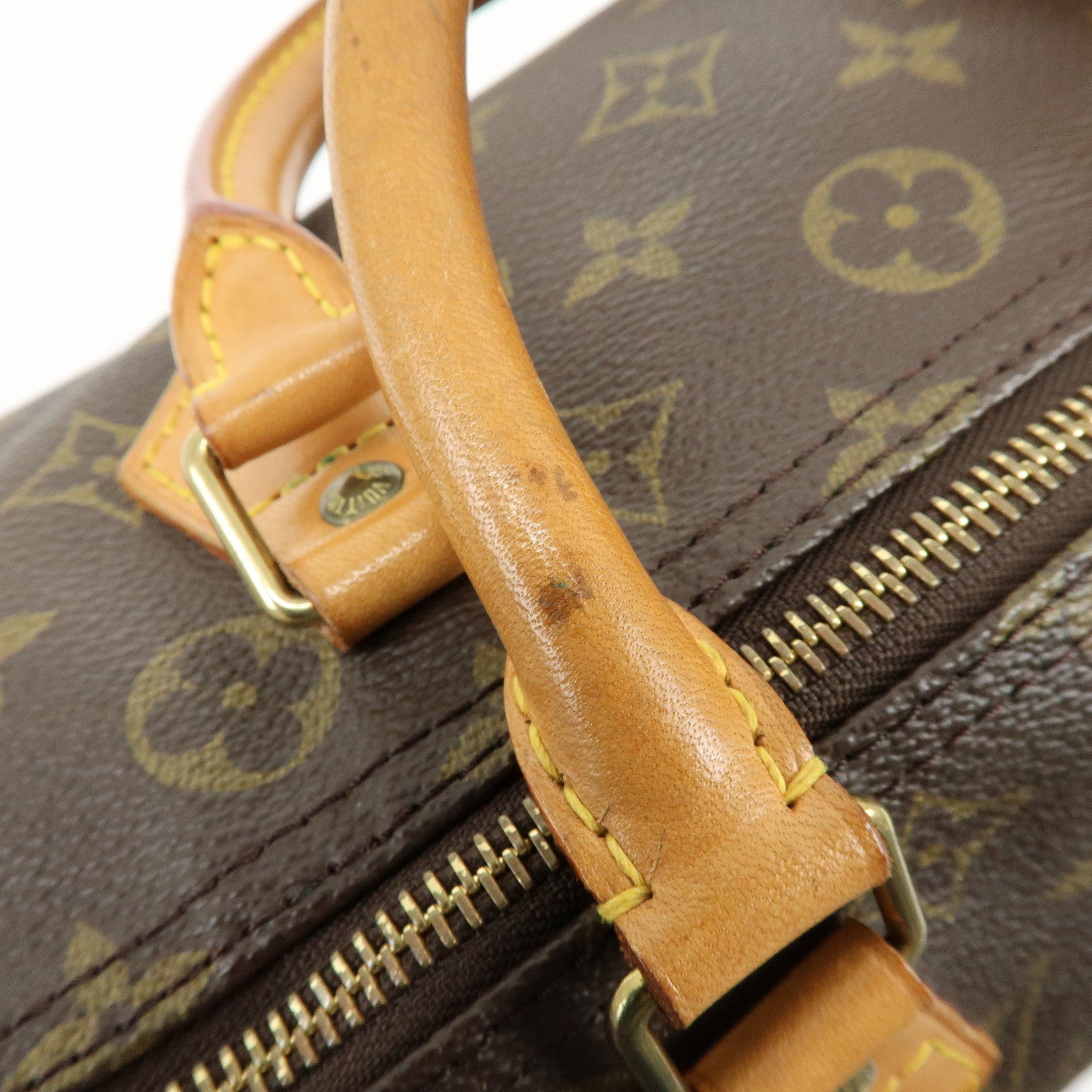 Louis Vuitton Monogram Speedy 30 Boston Bag Hand Bag Brown M41526