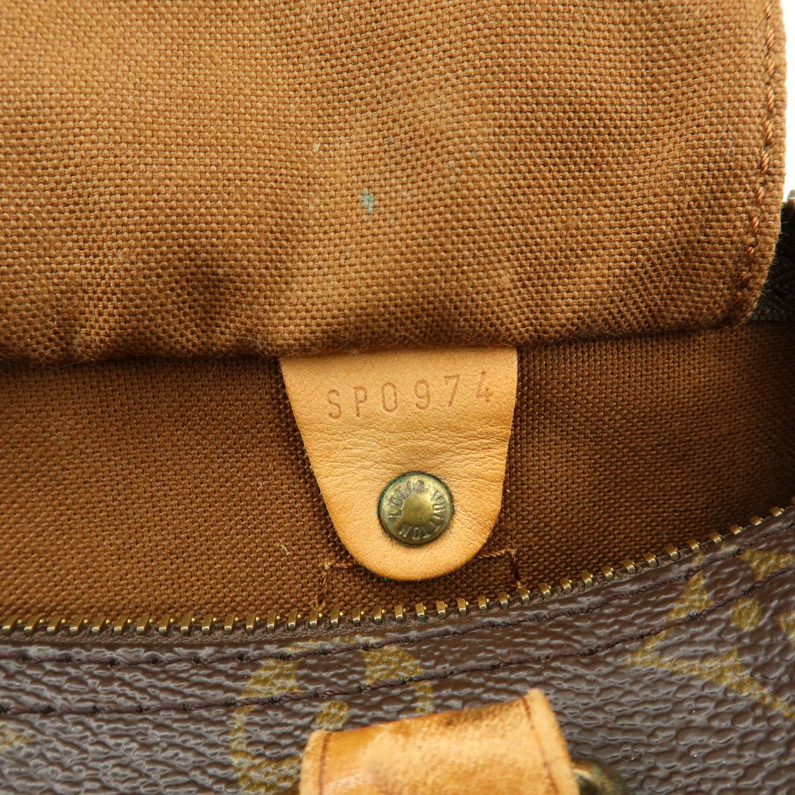 Louis Vuitton Monogram Speedy 25 Boston Bag Hand Bag Brown M41528