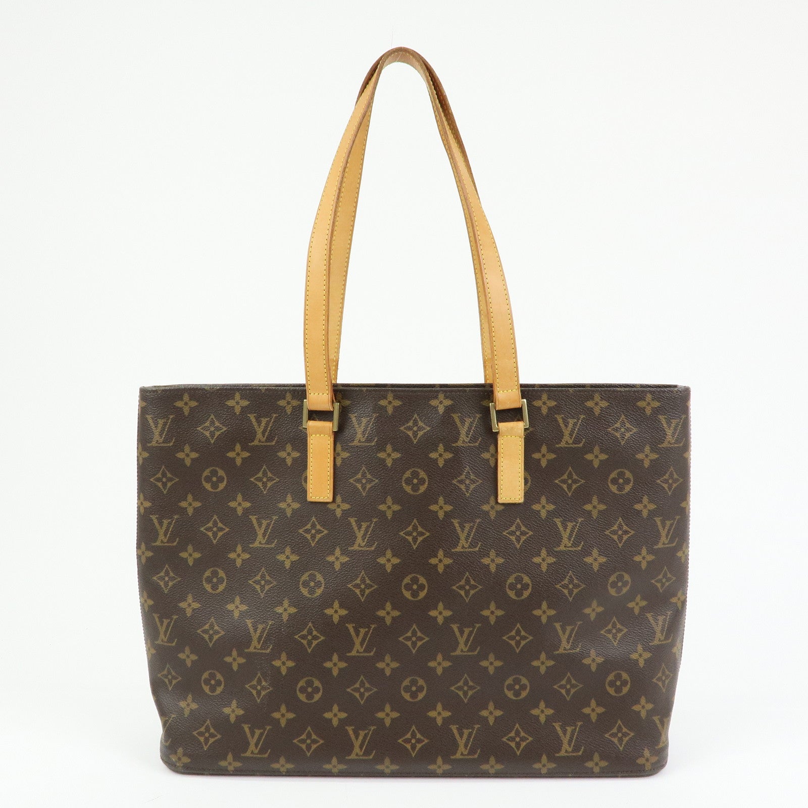 Louis Vuitton Monogram Luco Tote Bag Shoulder Bag Brown M51155