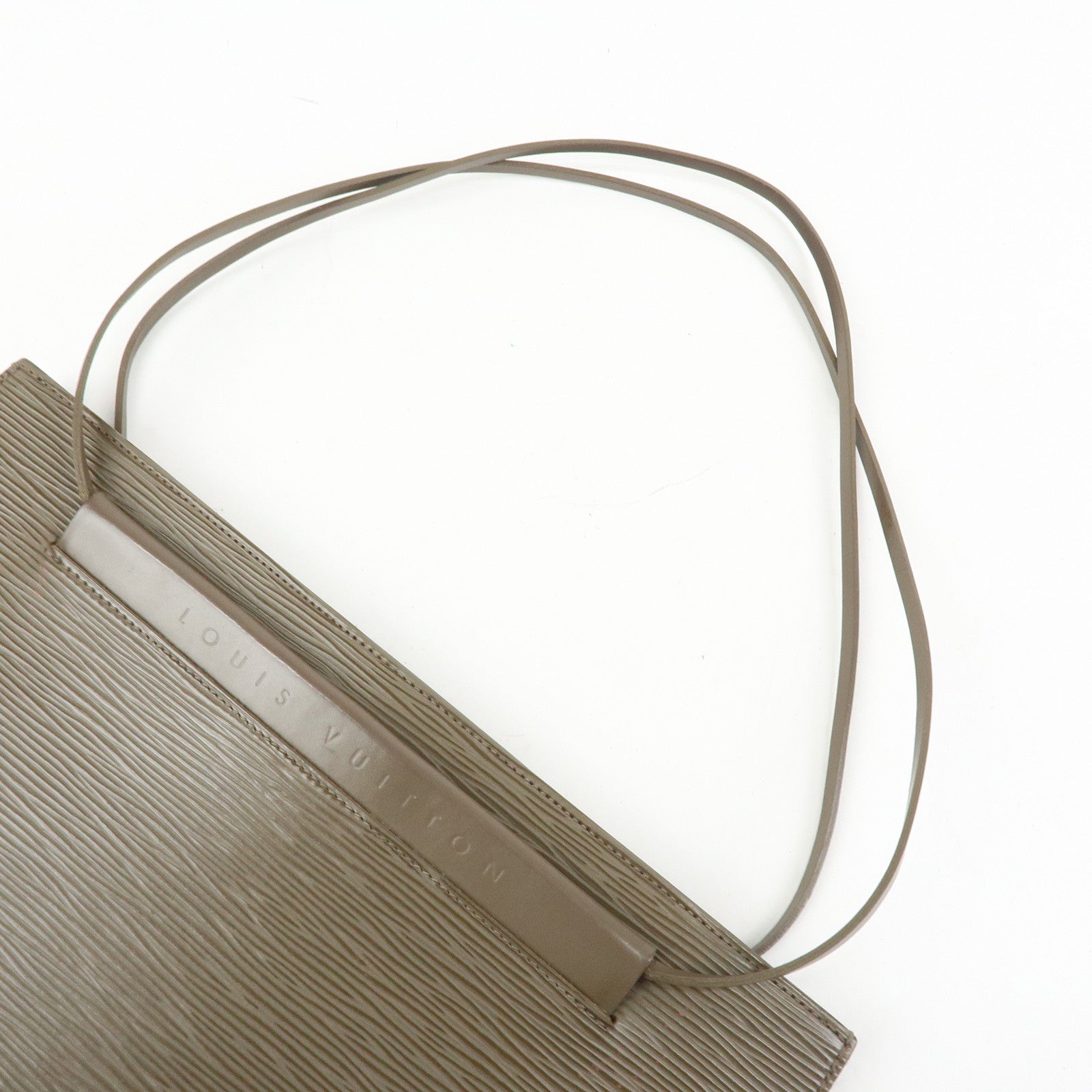 Louis Vuitton Epi Leather Saint Tropez Shoulder Bag Pepper M5246C