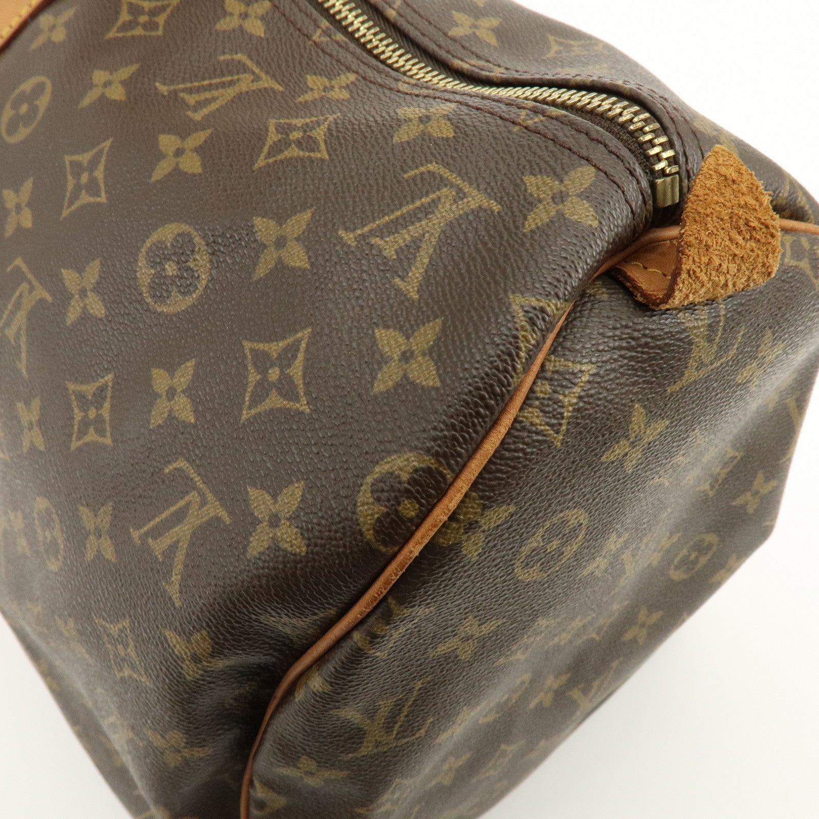 Louis Vuitton Monogram Keep All 55 Boston Bag Brown M41424