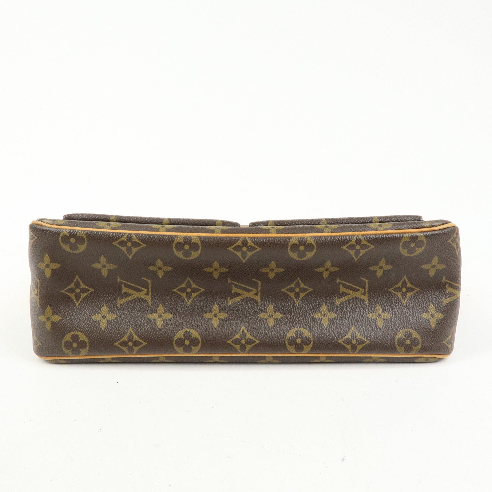 Louis Vuitton Monogram Viva Cite GM Shoulder Bag Brown M51163