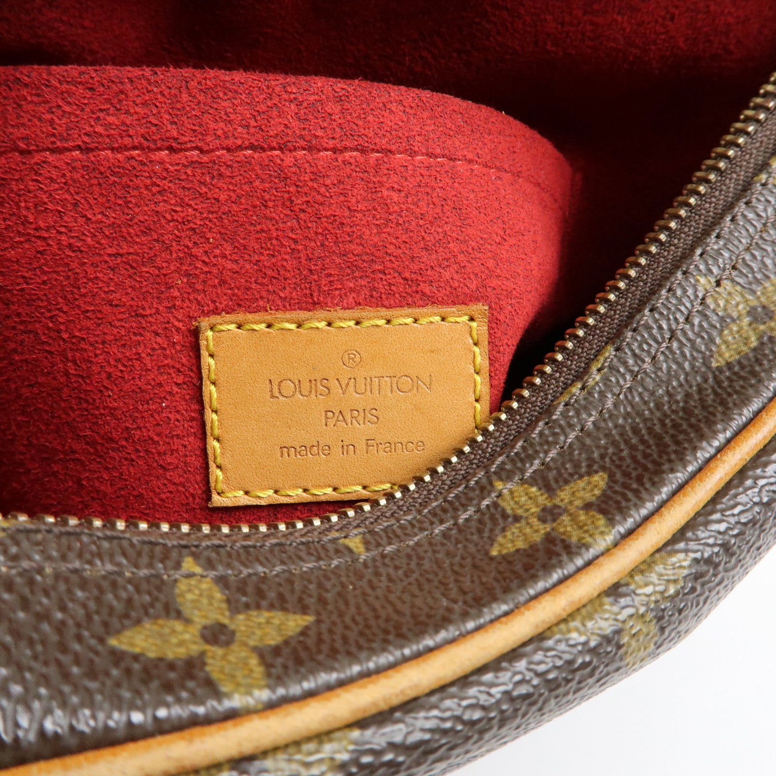 Louis Vuitton Monogram Croissant MM Shoulder Bag Brown M51512