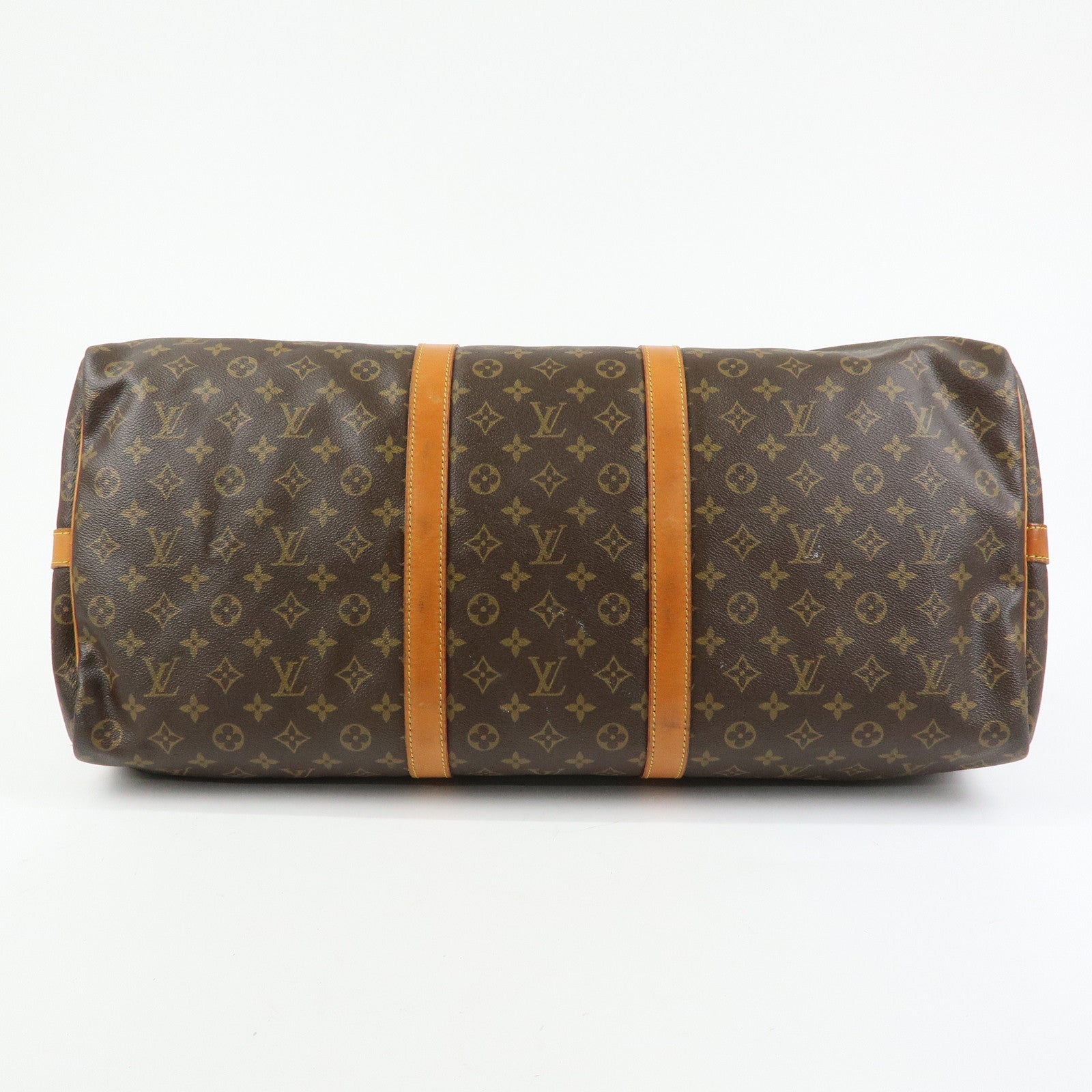 Louis Vuitton Monogram Keep All Bandouliere 60 Boston Bag M41412